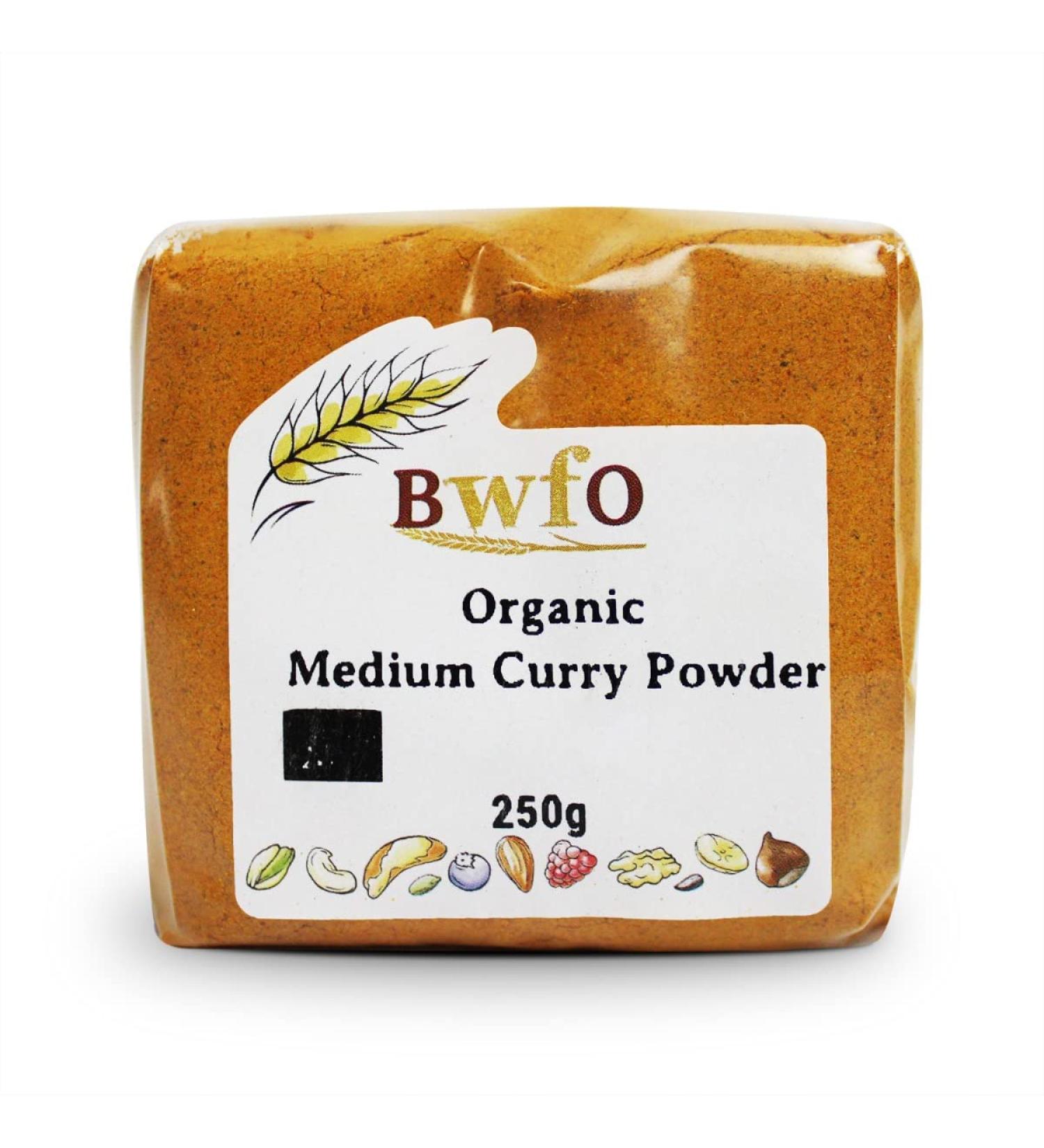 Organic Medium Curry Powder 250g (BWFO)