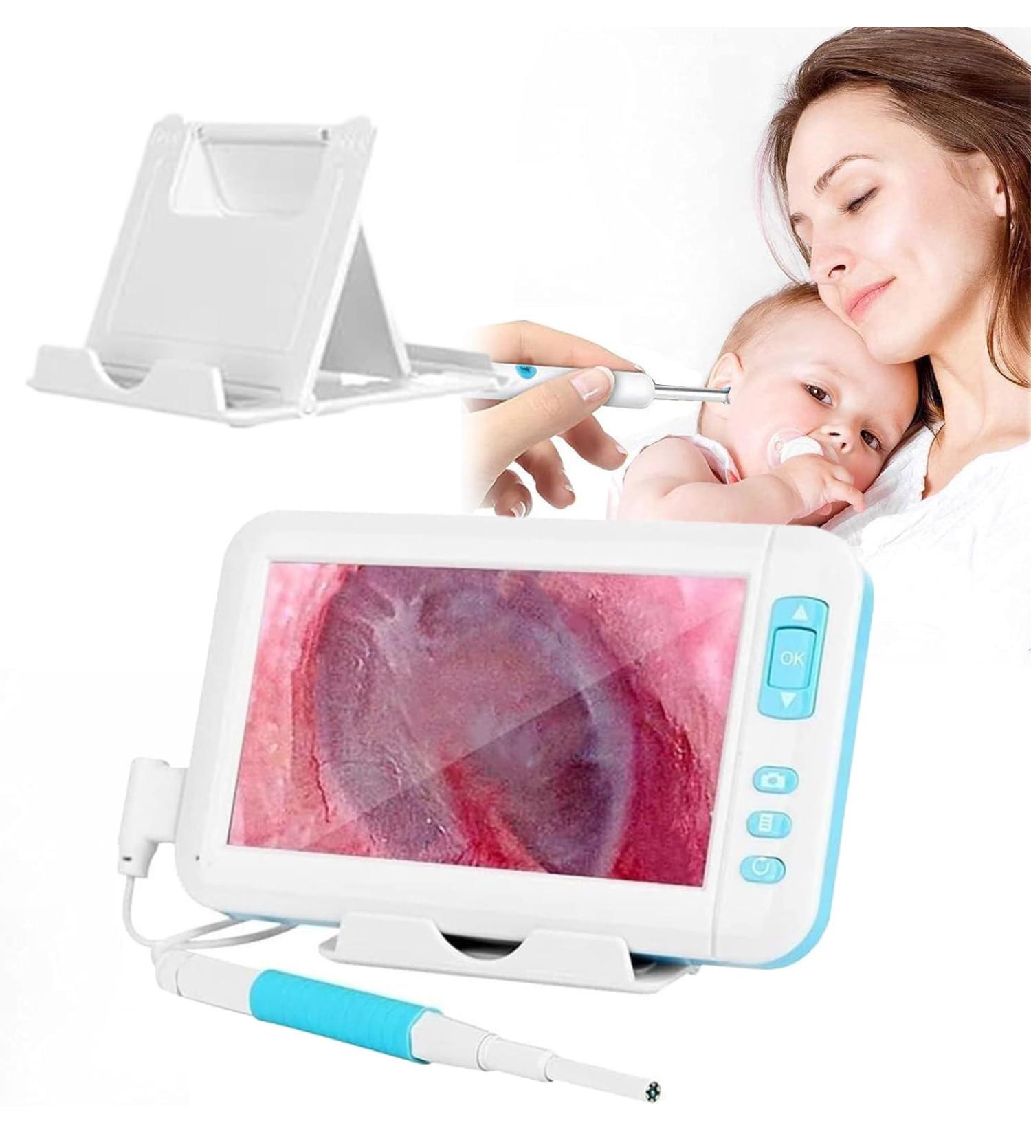 Anxyyds Ear Wax Removal Tool with Camera - 1920P Earmate-Photo Lighted Ear Cleaner Set 3.9mm - Buy Online on GoSupps.com