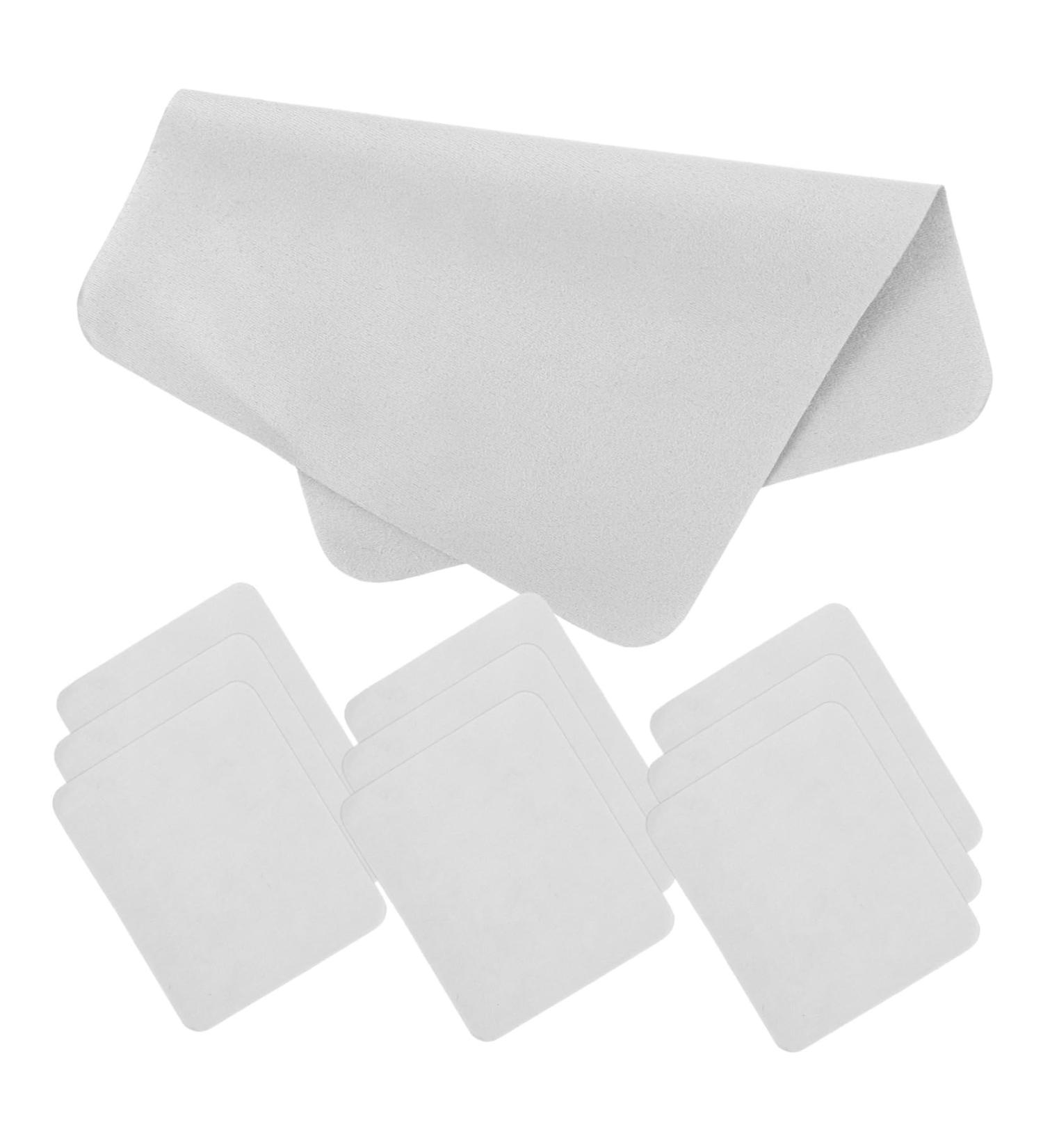 Buy NOLITOY 20pcs Glasses Cleaning Cloths - Soft Fiber Suede Lens Wipes for Eyeglasses - Perfect for Travel - 17.5x14.5cm - Buy Online on GoSupps.com