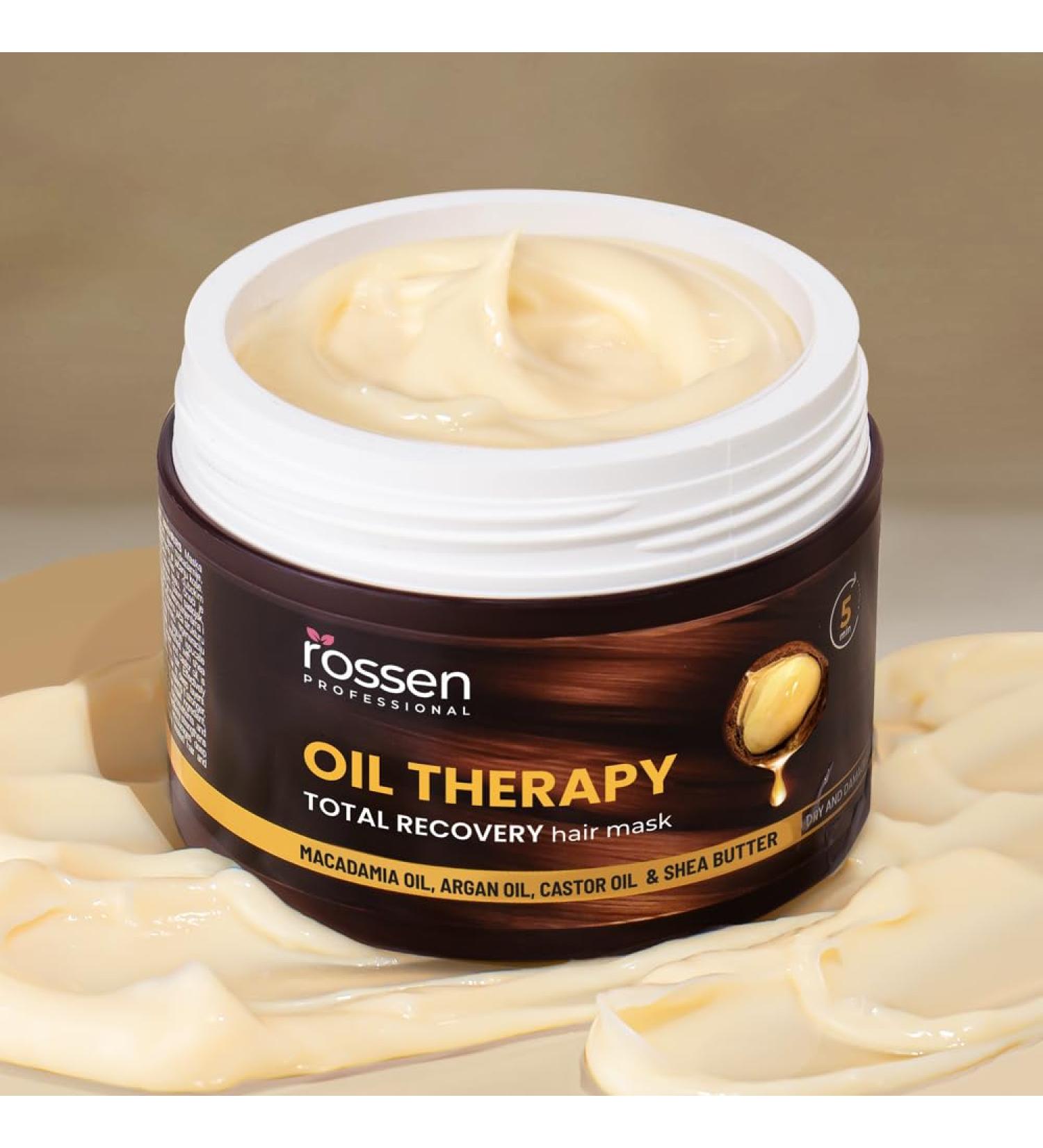 Hair mask with oil therapy 200 ml macadamia argan oil Rossen - Buy Online on GoSupps.com