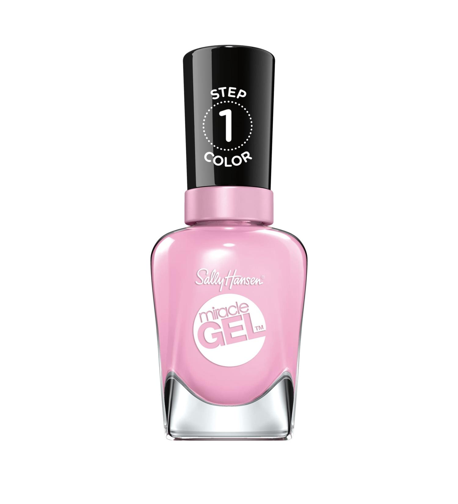Sally Hansen Miracle Gel Smartease Pink Nail Polish - Long Lasting No UV Lamp Needed 0.5 Fl Oz - Shop Internationally - Buy Online on GoSupps.com