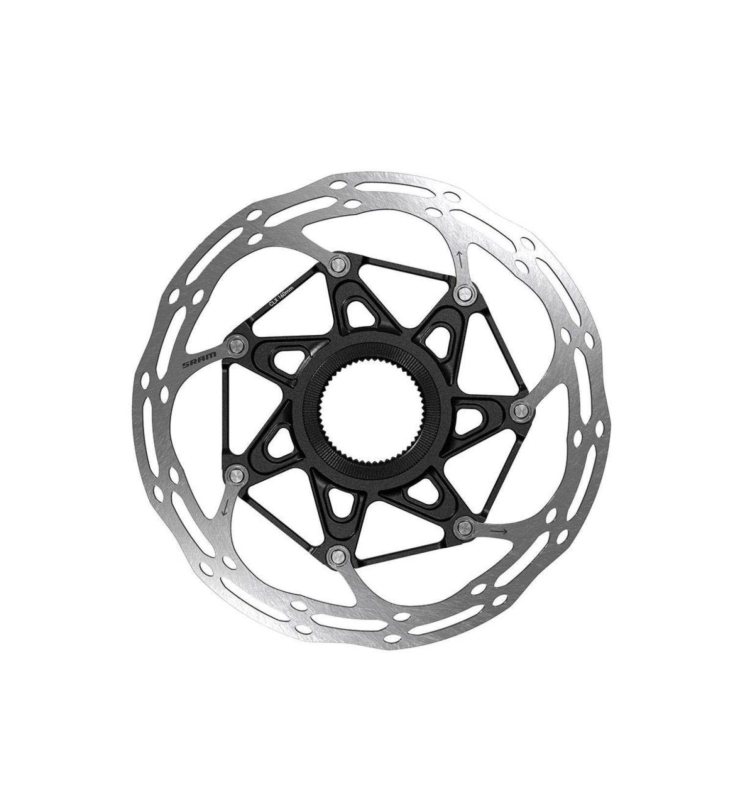 SRAM Centerline 2 Piece Centerlock Rounded Rotor - 160mm Black - Buy Online on GoSupps.com