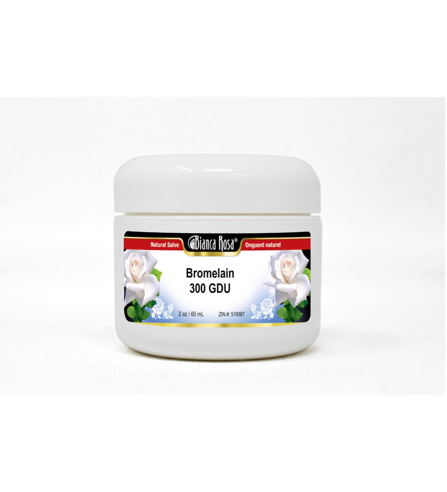 Bianca Rosa Bromelain 300 GDU Salve (2 oz ZIN: 519387) - 3 Pack - Buy Online on GoSupps.com