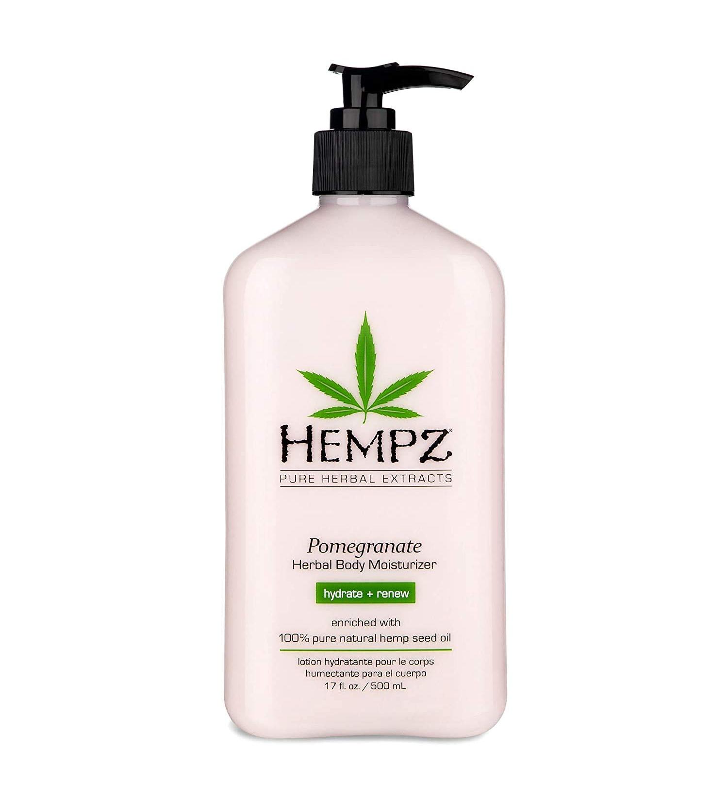 Set of 2 Hempz Herbal Pomegranate Body Moisturizer 17 fl oz - Pack of 1 - Buy Online on GoSupps.com