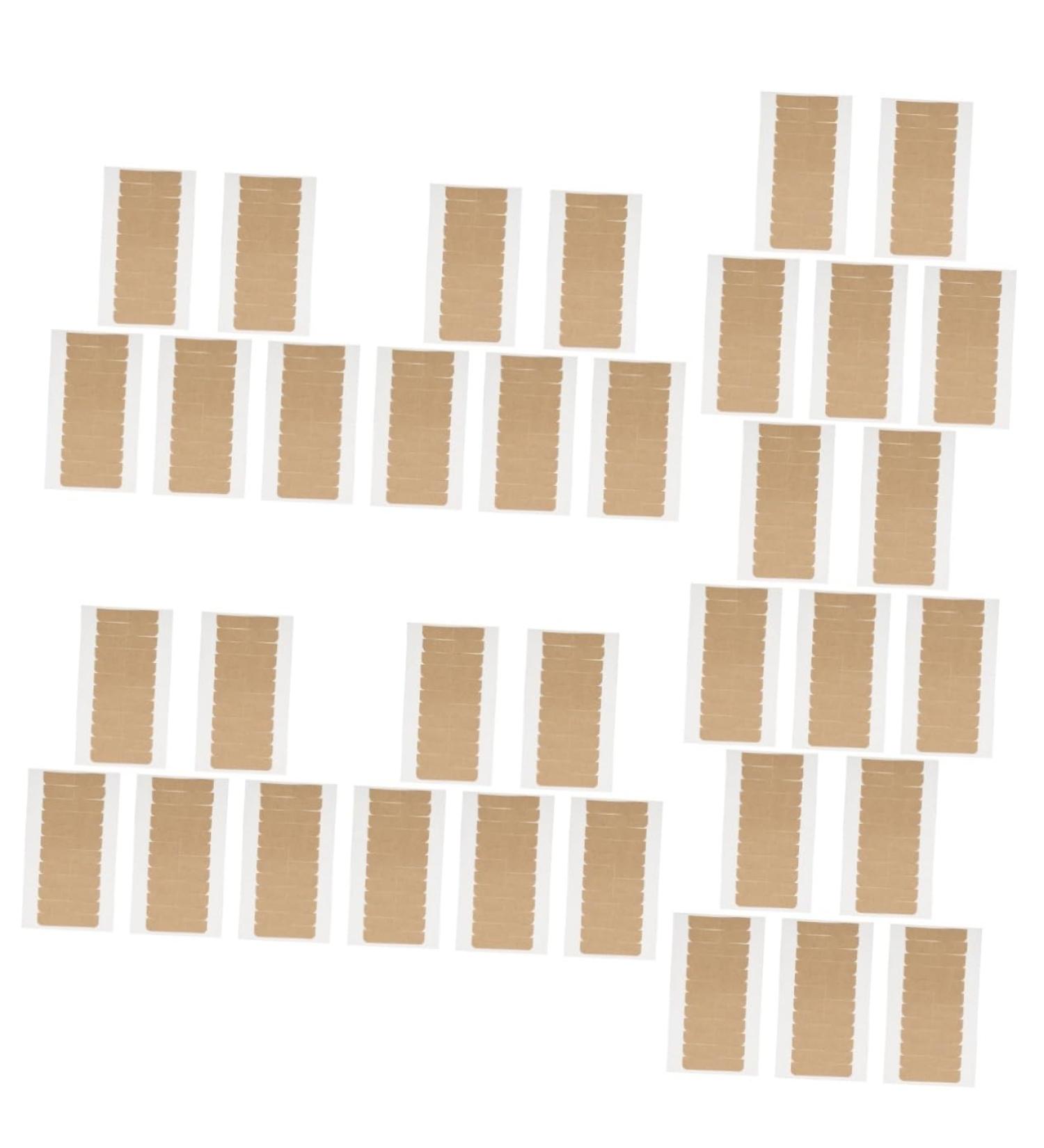 Angoily 35 Sheets Double-sided Tape Lace Front Wigs Tape for Wig Invisible Lace Wig Double Stick Tape Double Back Tape Invisible Tape Hair Extension Wig Tape Adhesive Hair Piece Front Lace - Buy Online on GoSupps.com