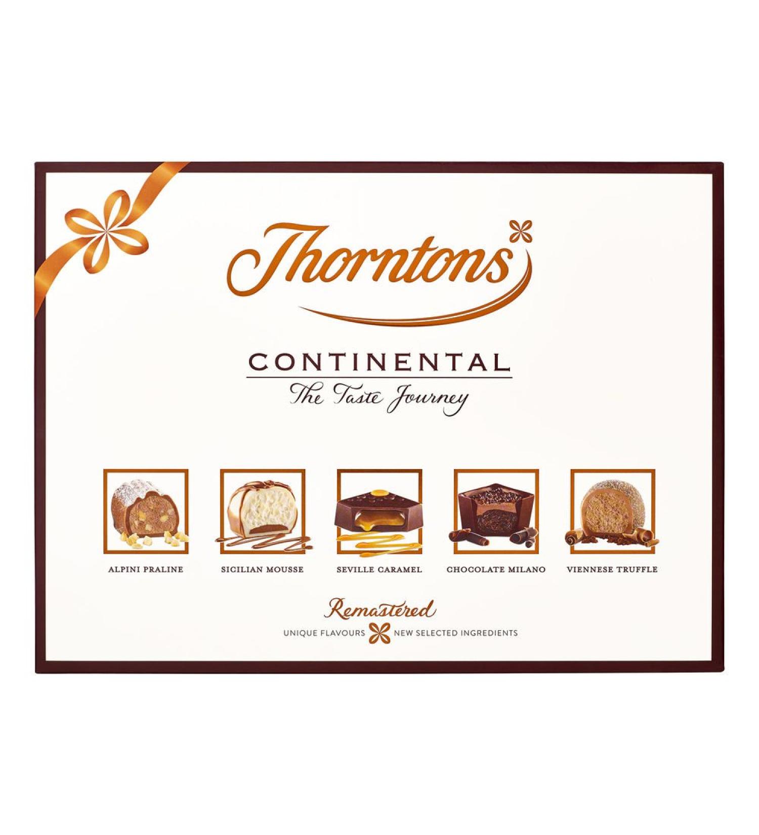 Thorntons Continental Chocolate Gift Collection (284g) - Buy Online on GoSupps.com