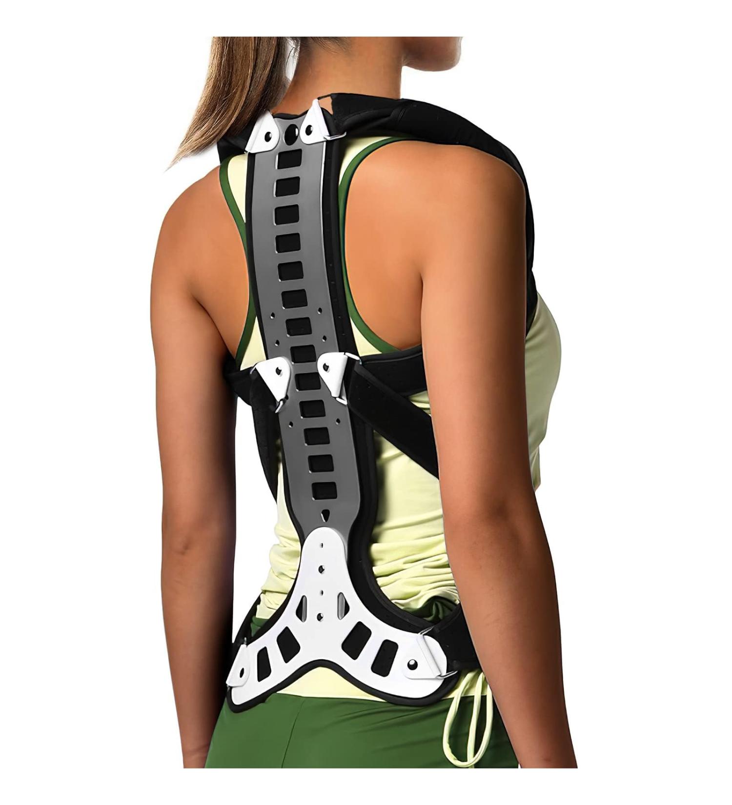Posture Corrector Back Support for Hunched Back & Kyphosis - Vertebral Compression Relief for Men & Women (Medium - Buy Online on GoSupps.com