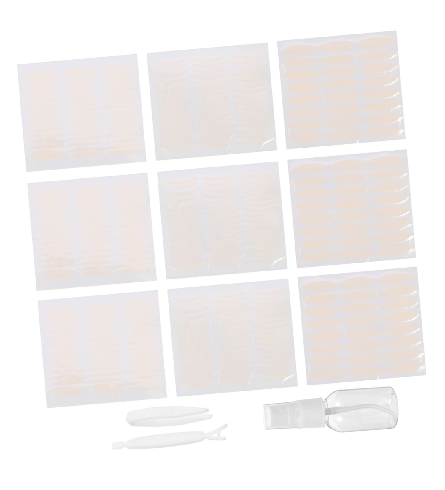 minkissy 12 Sets Double Eyelid Sticker Lift Strips Stickers Eyelid Lifter Strip Adhesive Eyelid Double Side Eyelid Tapes Eyelid Stickers Lash Remover Mesh Tape Make up Lifting Belt - Buy Online on GoSupps.com