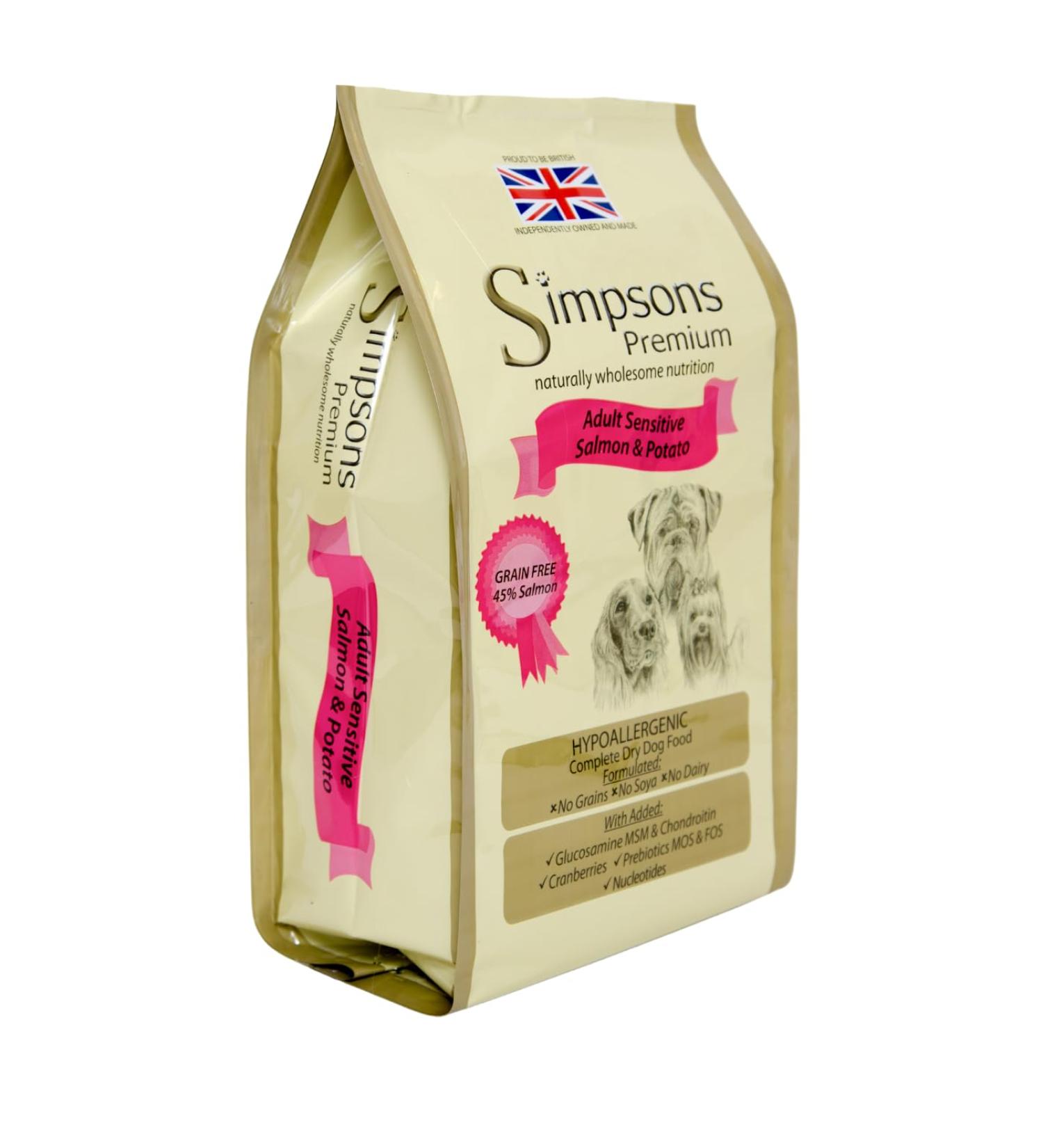 SIMPSON DOG SENS SAL&POT 2KG