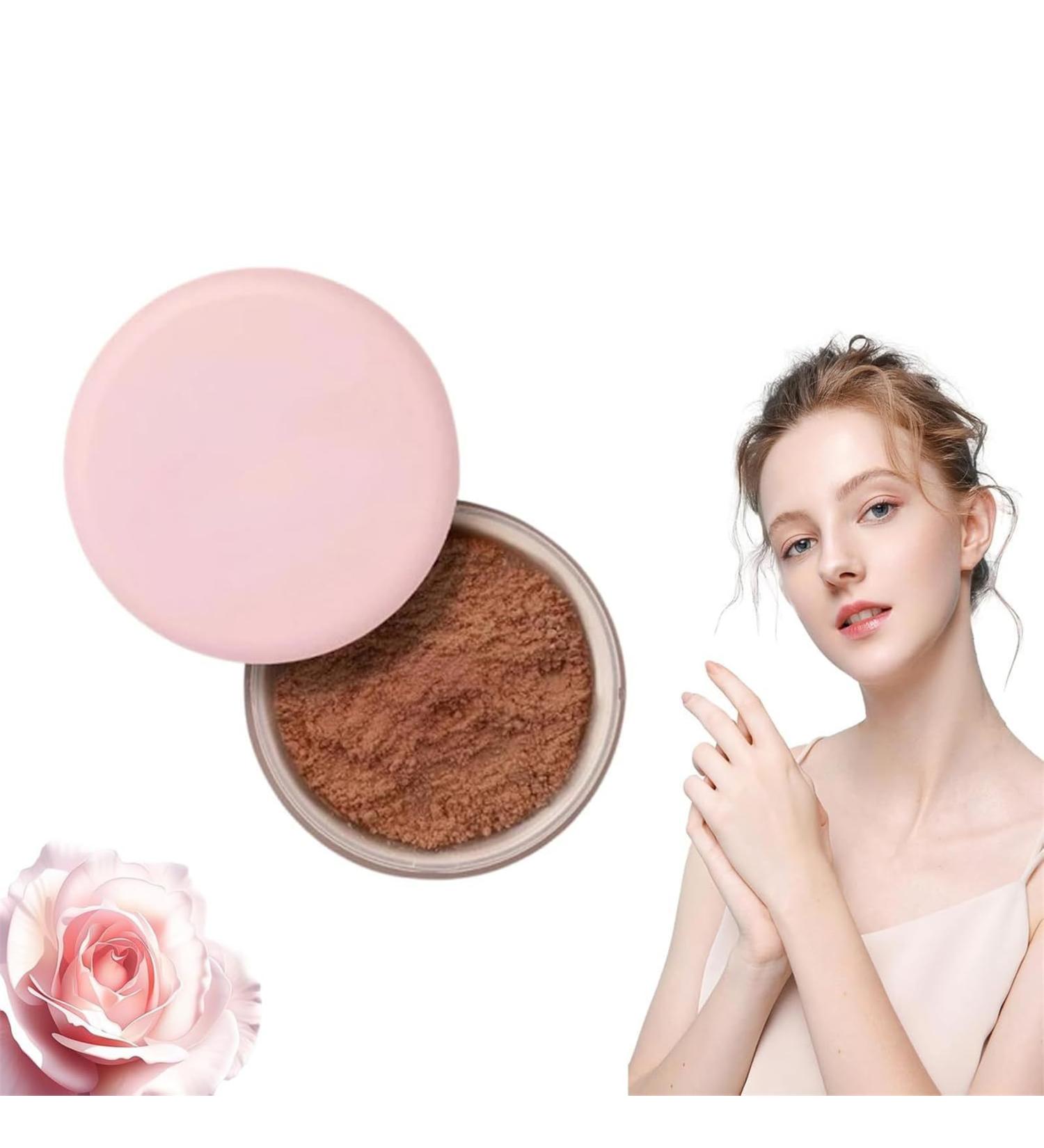 Blurring setting powder ultra pink Pink setting powder Blurring powder Pink setting powder blurring setting Waterproof setting powder Pink blurring powder for all skin tones (D 1 Pcs) D 28.35 g (Pack of 1) - Buy Online on GoSupps.com