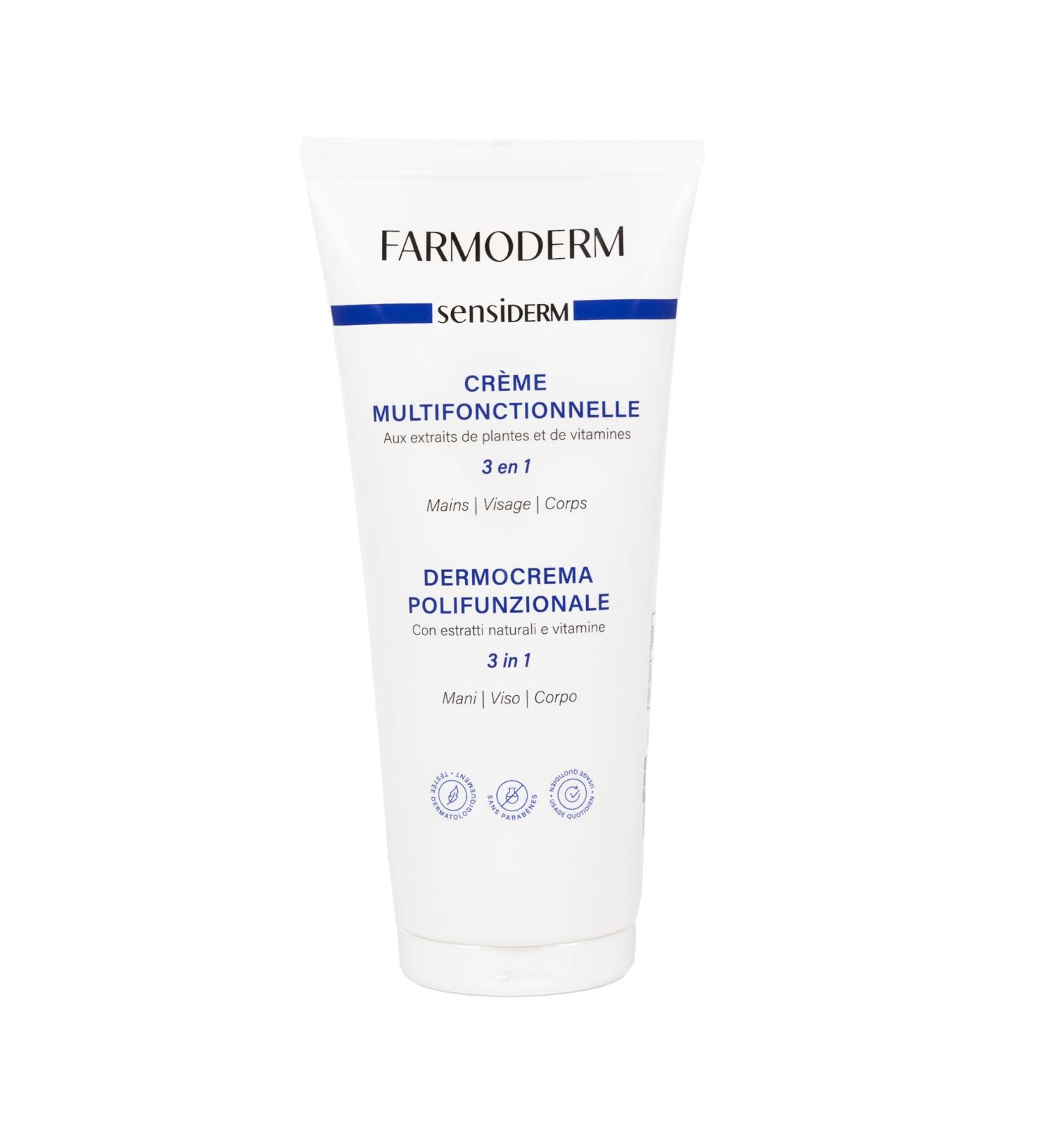  FARMODERM Farmoderm Sensiderm Versatile Dermocr me - Super Moisturising Body & Facial Creams - Nutritious and Protective Action for Dry and Very Dry Skin - Ideal for Men & Women - 200ml - Buy Online on GoSupps.com