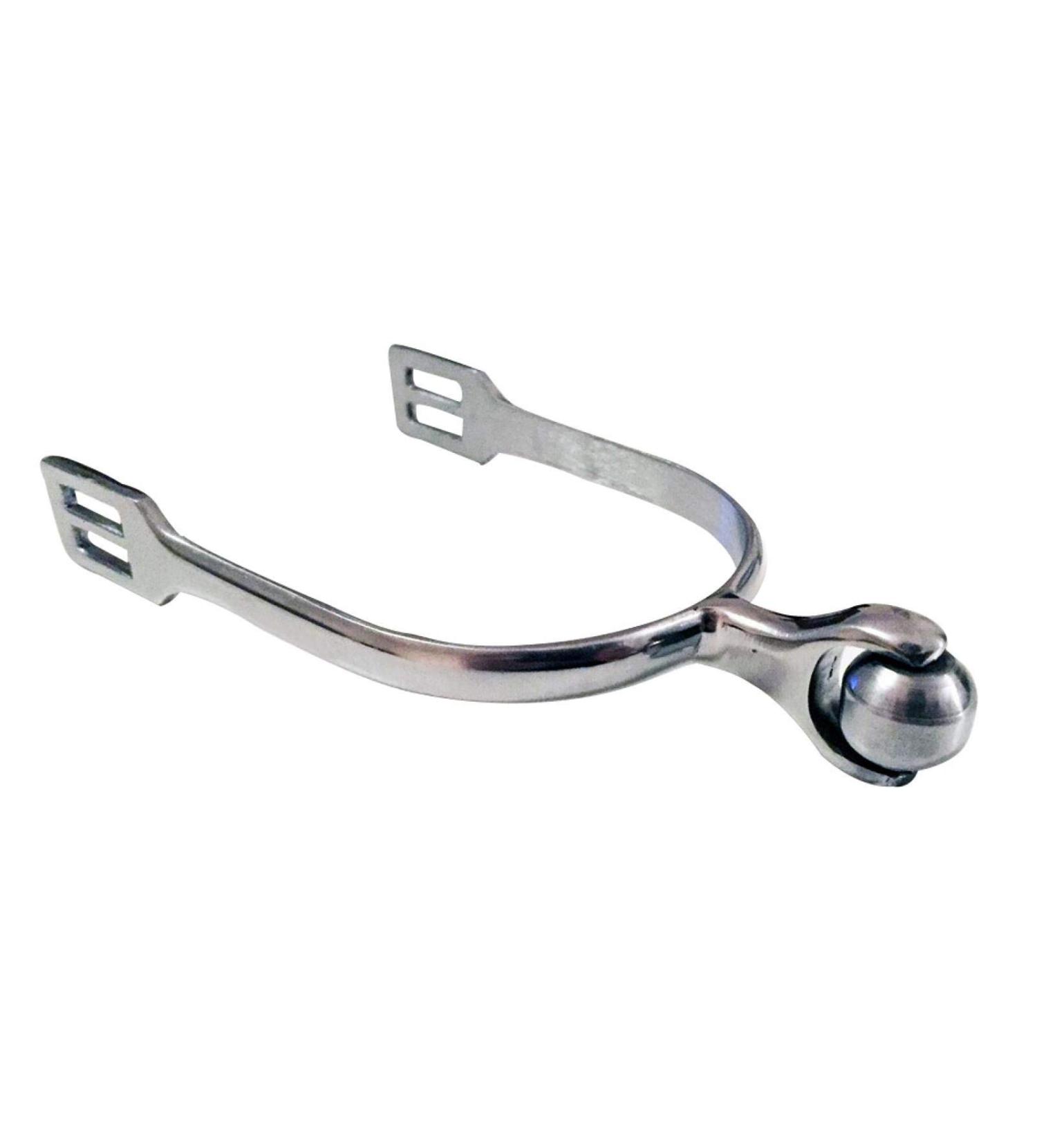 Just E Joy Stainless Steel Horse Spurs with Roller Ball for Men and Women - Ideal for Equestrian Boots and Horsemanship Lovers - Buy Online on GoSupps.com