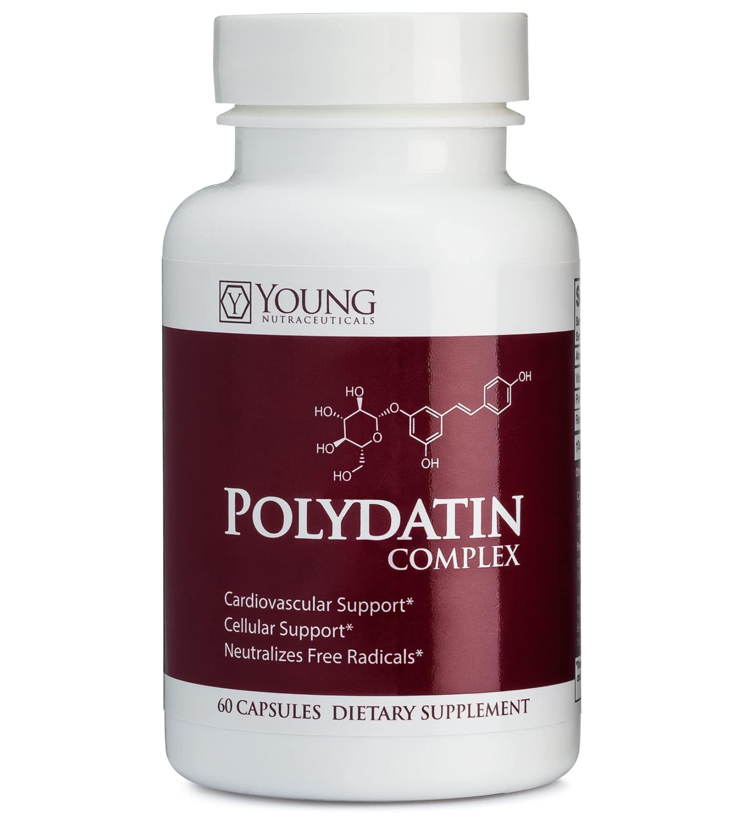 Mirica YoungNutra Polydatin Complex with Resveratrol- High Absorption - 60 Capsules - Buy Online on GoSupps.com