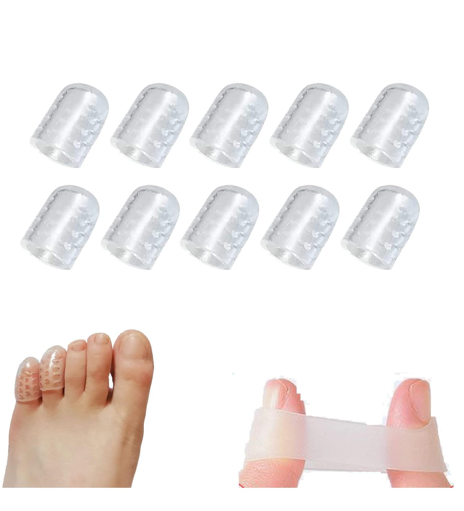 2023 New Silicone Toe Protectors - 10pcs Anti-Friction Toe Covers | Breathable Toe Caps for Pain Relief - Buy Online on GoSupps.com