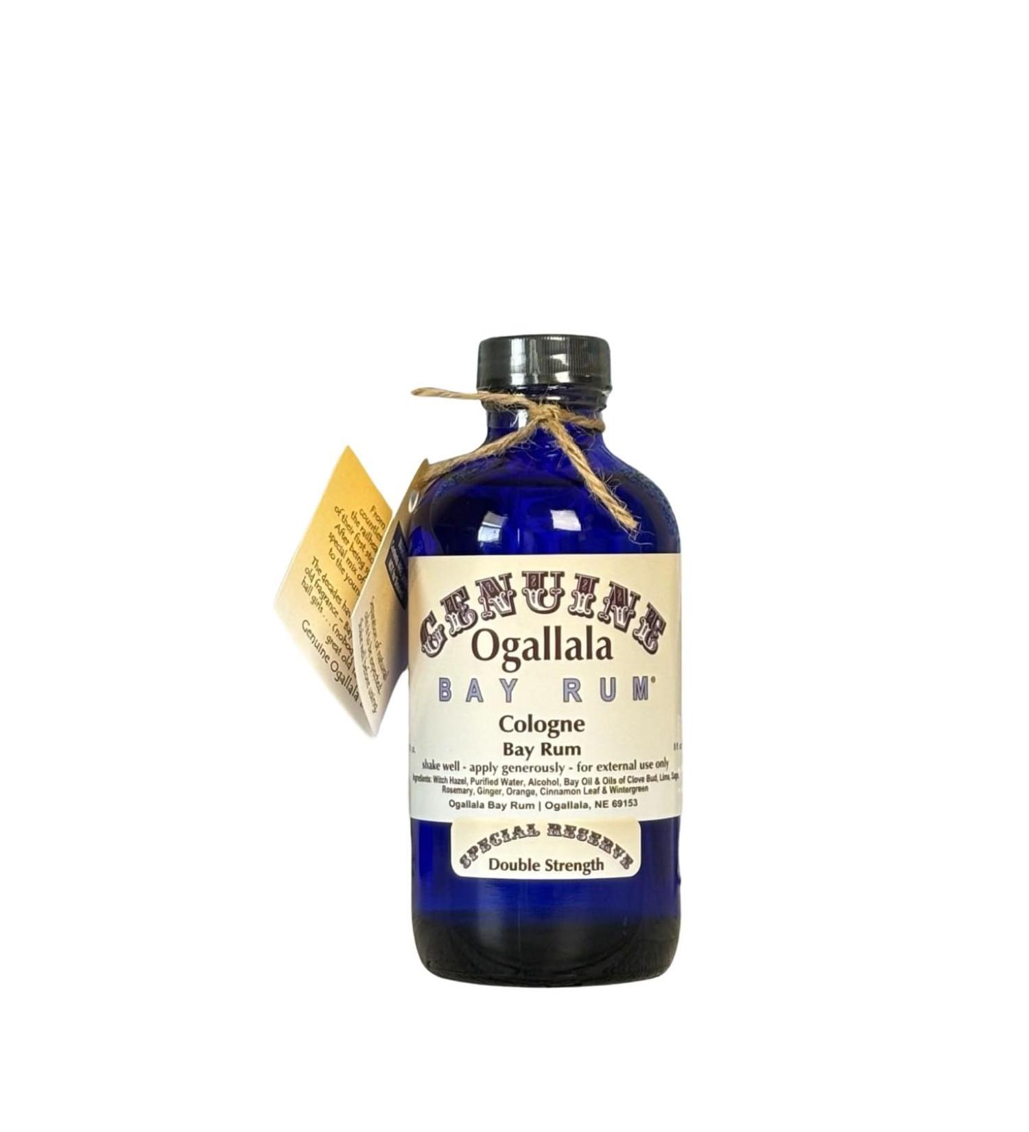 Cologne 4 oz Double Strength | Special Reserve | Hand Crafted | Old Fashioned | Cobalt Blue Bottle (8 oz) 4 Fl Oz (Pack of 1)