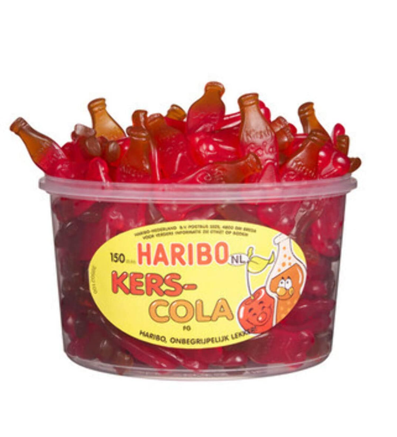 Haribo Cherry Cola 150er Ds. Cherry Cola 150 pieces (1 pack)