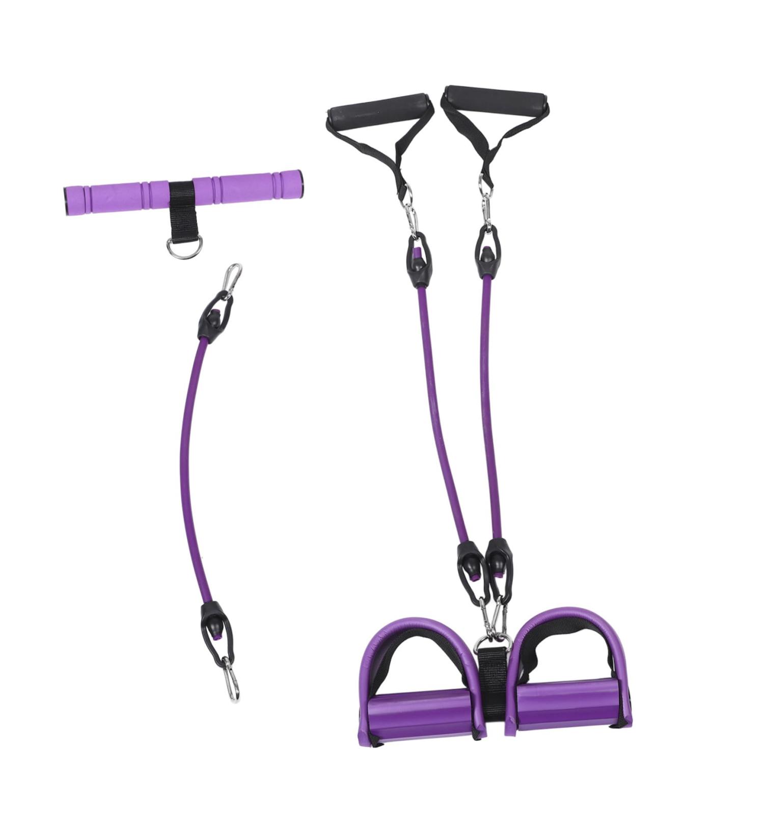 Buy BESPORTBLE Pedal Tensioner Elastic Bands for Foot Exercise - Resistance Training Equipment for Sit-Ups & Abdomen Workouts - International Shipping Available - TPE Purple - Buy Online on GoSupps.com