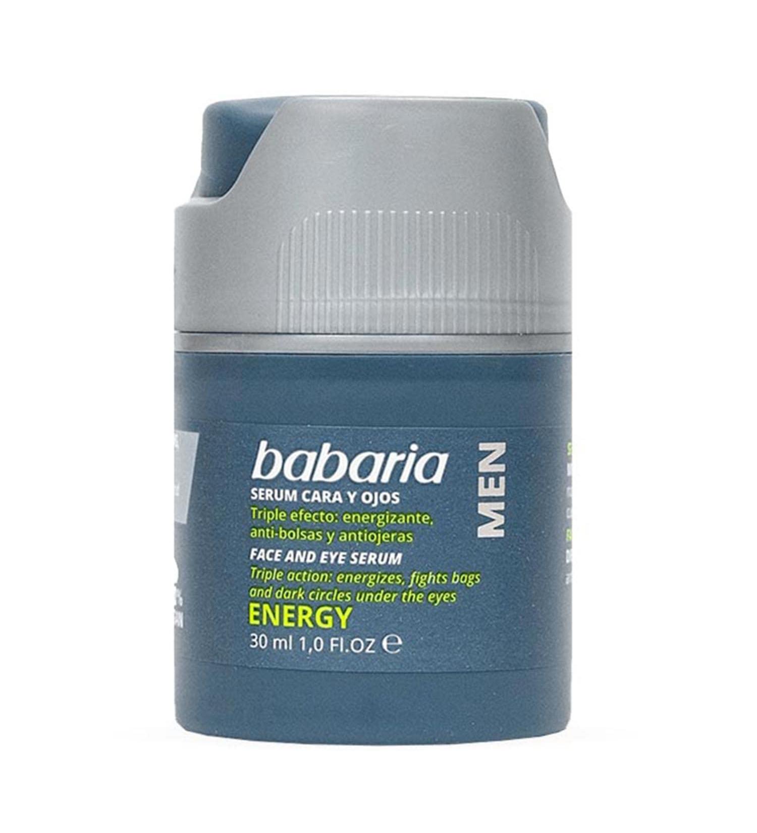 BABARIA Energy Men Face and Eye Serum 30 Ml Huidverzorgingsproduct