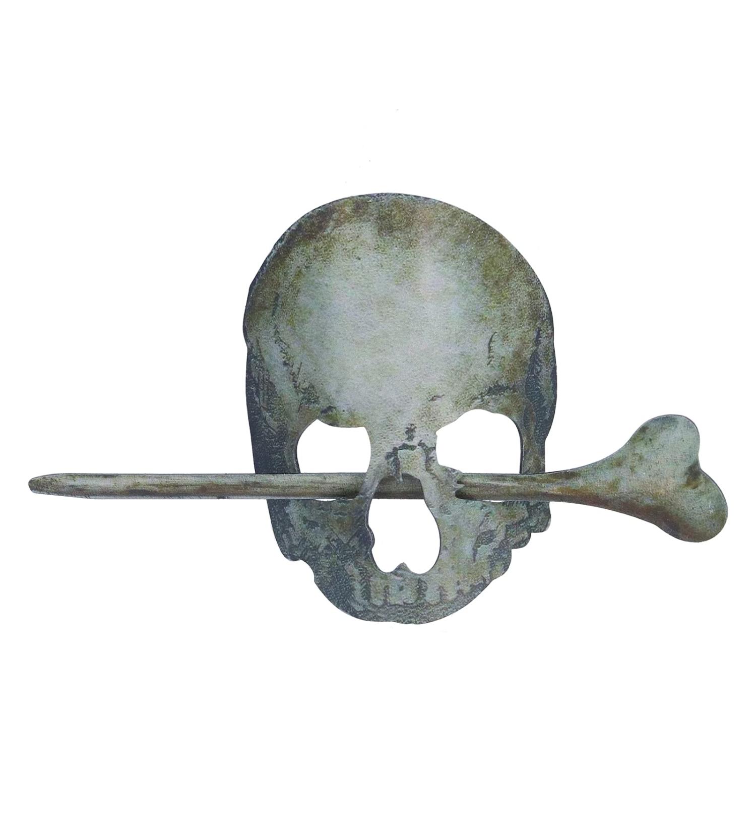 Halloween Hairpin Iron Small Exquisite Reusable Lifelike Halloween Hair Stick for Party Bar Home Halloween Hair Accessories for Women (Skeleton Shaped) - Buy Online on GoSupps.com