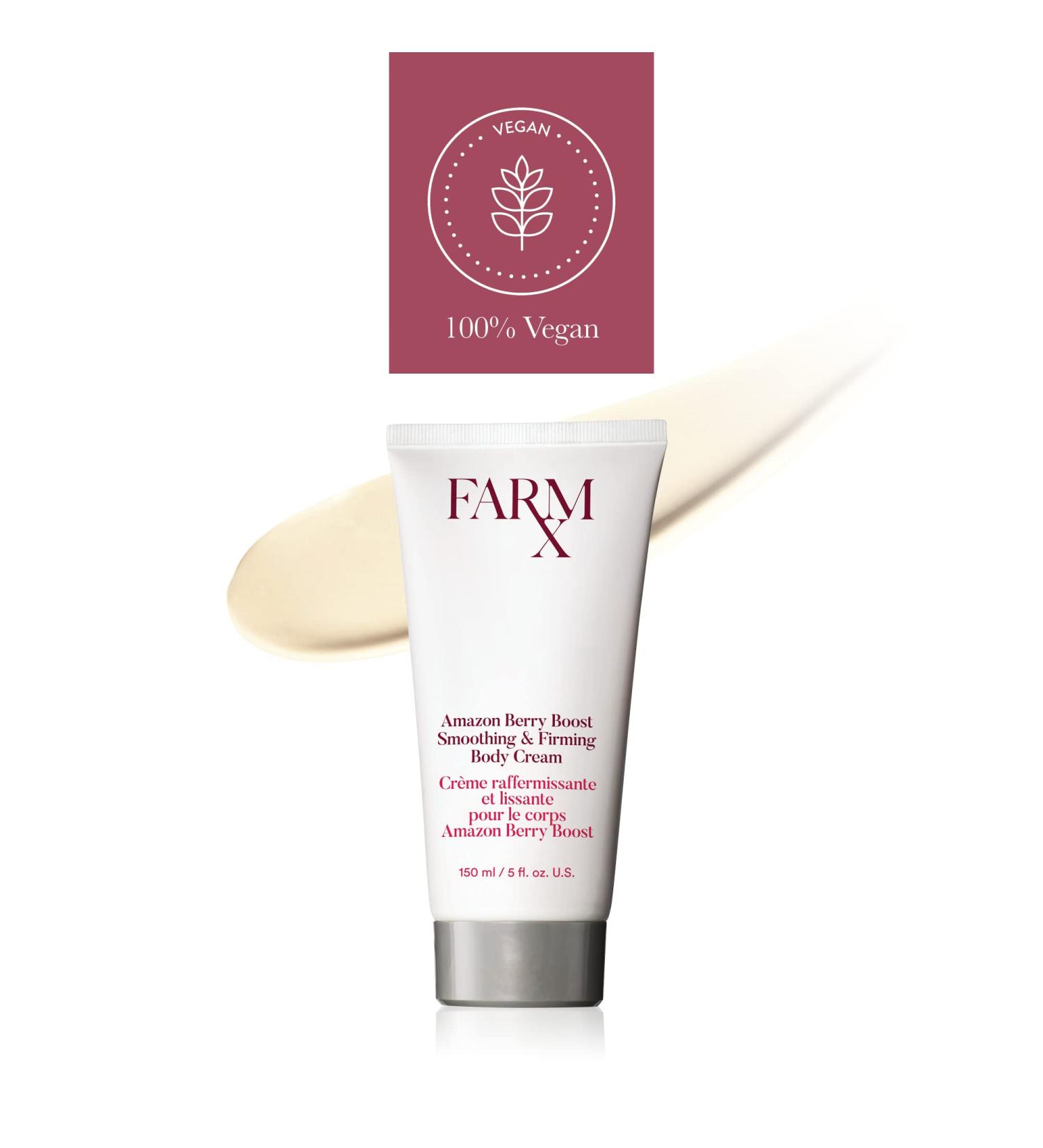 Farm Rx Amazon Berry Firming Body Cream | Nourish & Restore Skin Elasticity | Antioxidant Rich Acai Berry Extract | 150ml - Buy Online on GoSupps.com