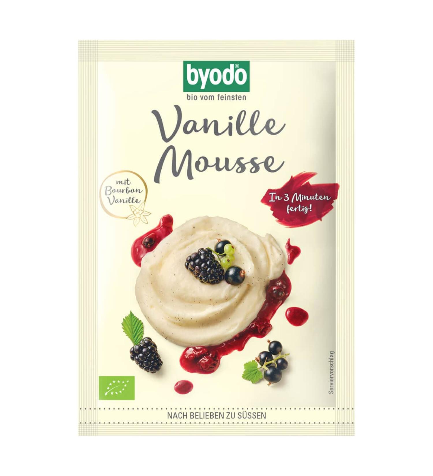 ByoDo Byodo Vanilla Mousse (36 g) - Bio