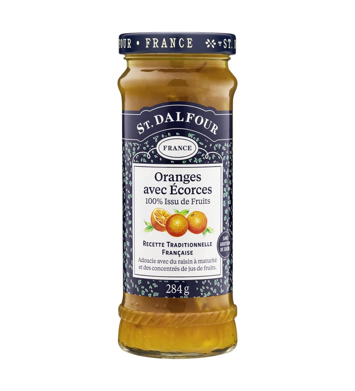 St. Dalfour Deluxe Orange Marmalade Spread | 10 oz (284 g) - Premium Quality Fruit Spread - Buy Online on GoSupps.com