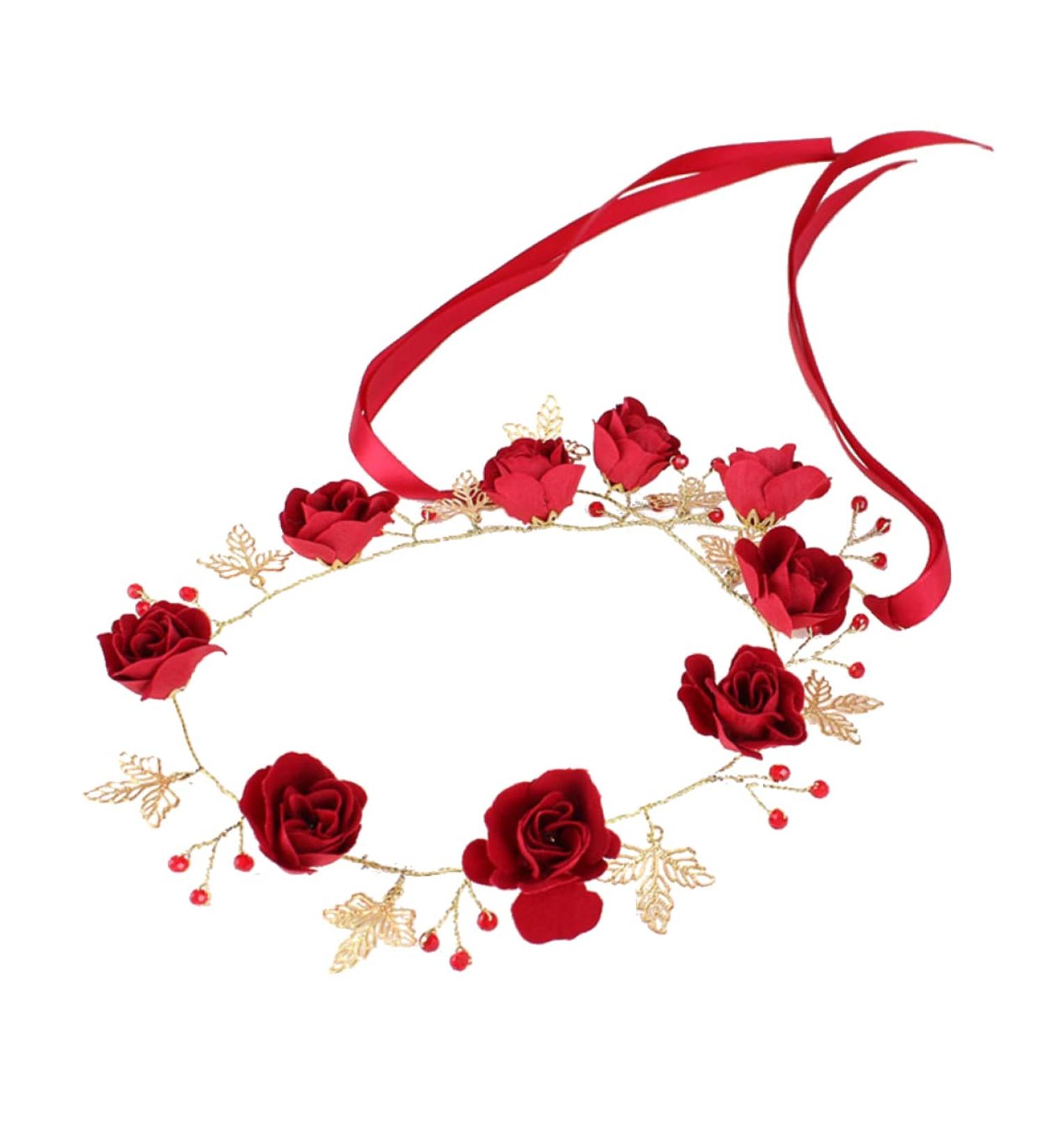minkissy Bride Headband Ladies Headbands Bridal Headpiece Headwear for Women Bridal Hair Band Women Hair Hoop Women Headband Wedding Accessories Bride Bridal Hair Accessories - Buy Online on GoSupps.com