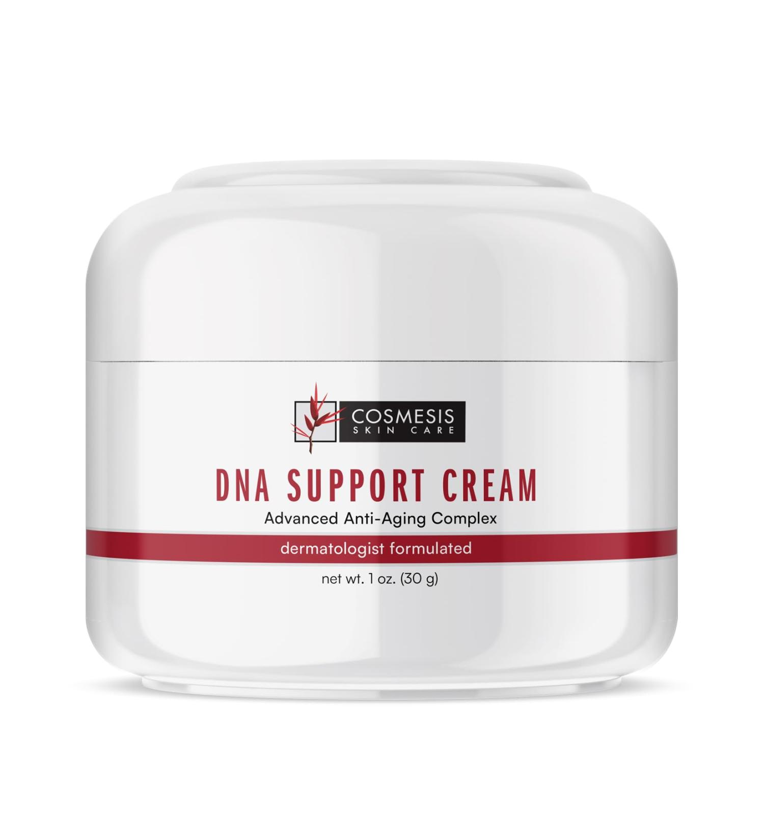 DNA Support Cream - Youthful Radiance with Hyaluronic Acid & Caprylic Acid | 1 oz Face & D collet Moisturizer - Buy Online on GoSupps.com