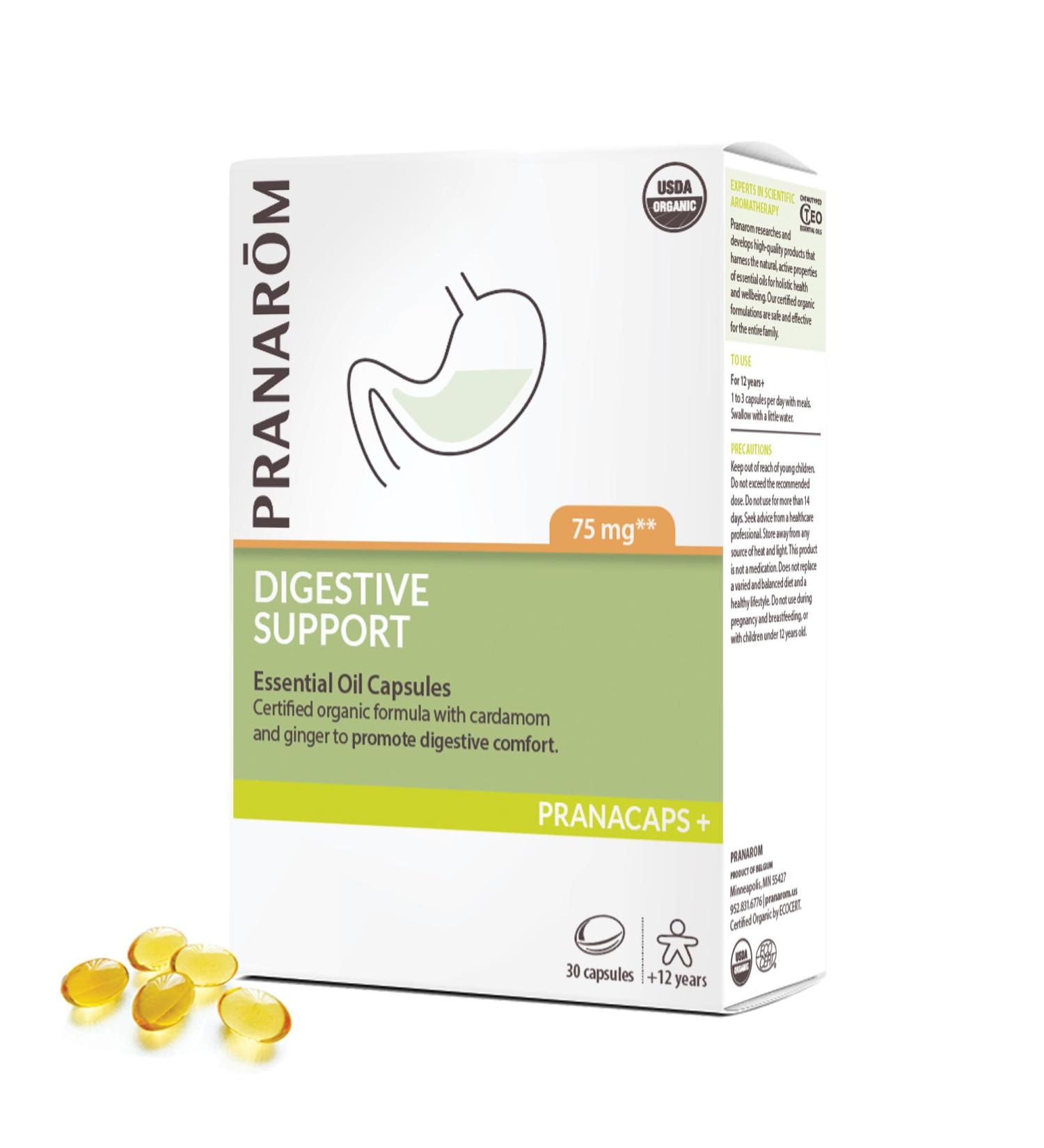 Digestive Support Pranacaps - Natural Supplements for Gut Health | International Shipping Available - Buy Online on GoSupps.com