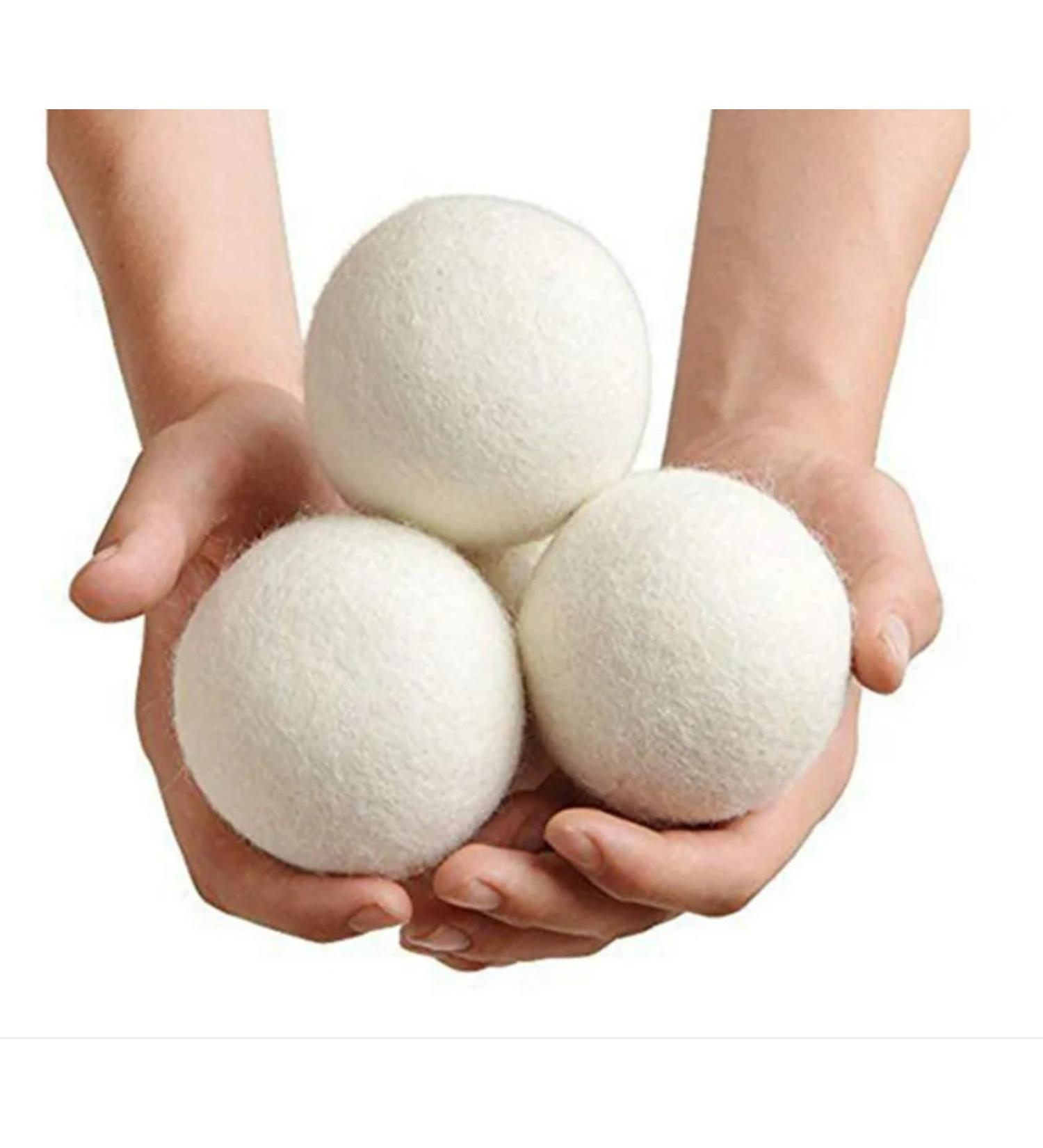 7cm Laundry Ball Hot Wool Dryer Balls Reusable Softener Laundry Home Washing Ball Wool Dryer Balls Washing Machine Accessories (3pcs/Set) - Buy Online on GoSupps.com