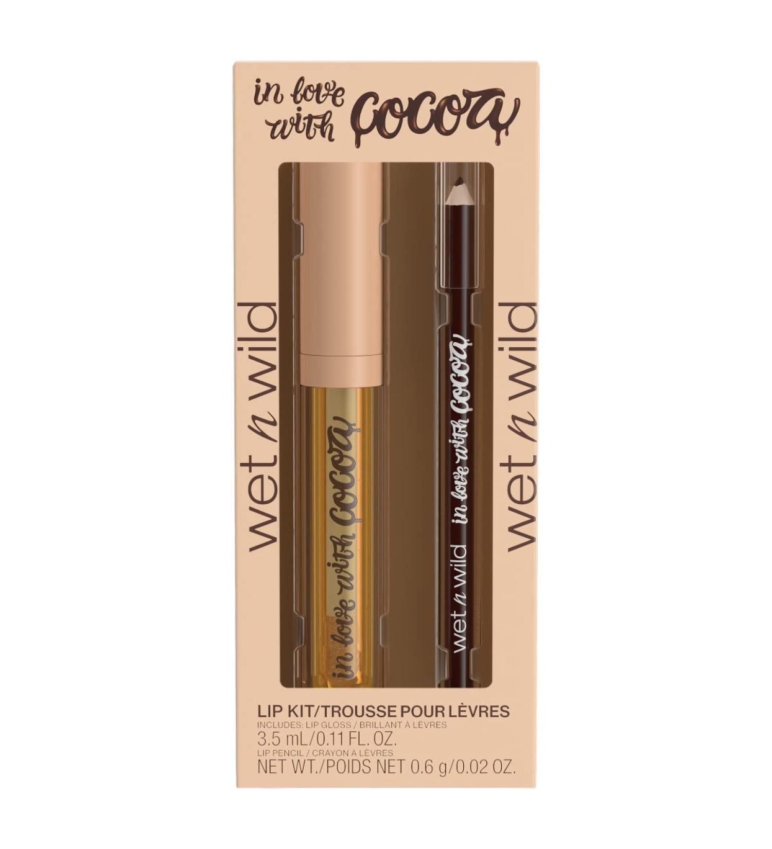 Wet n Wild In Love With Cocoa Lip Kit - Vegan & Cruelty-Free Beauty Set - Buy Online on GoSupps.com