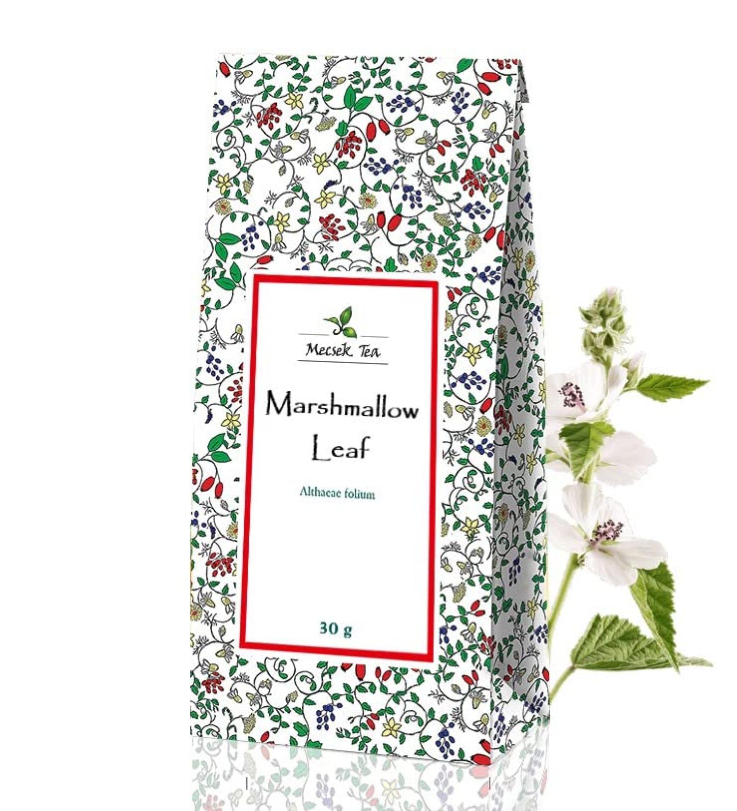 Marshmallow Leaves Tea Premium Natural Herbal Leaf Tea Althaea Folium 30g - Buy Online on GoSupps.com