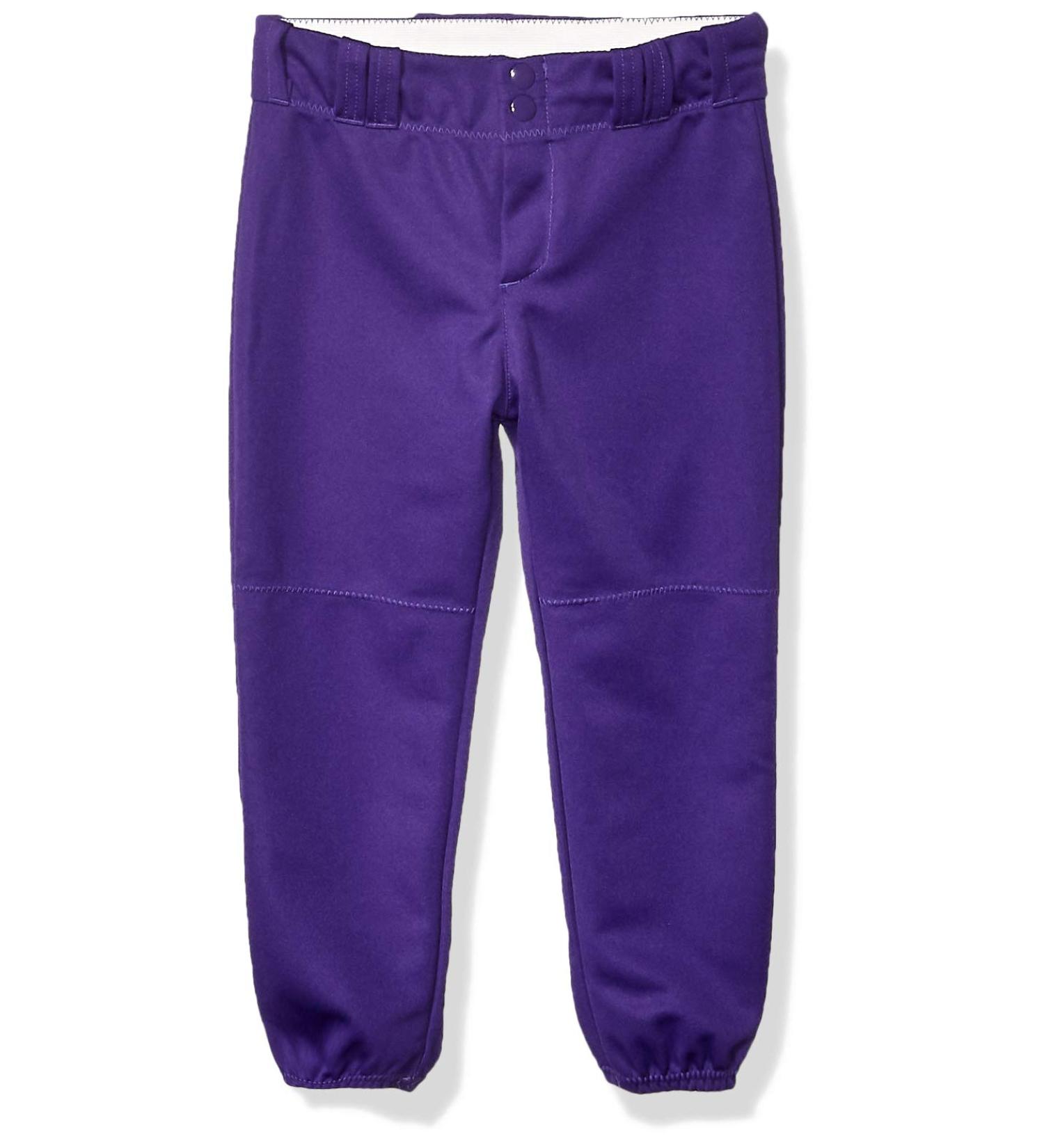Alleson Athletic Girls Fastpitch Softball Pants - Purple, X-Large - Buy Online on GoSupps.com