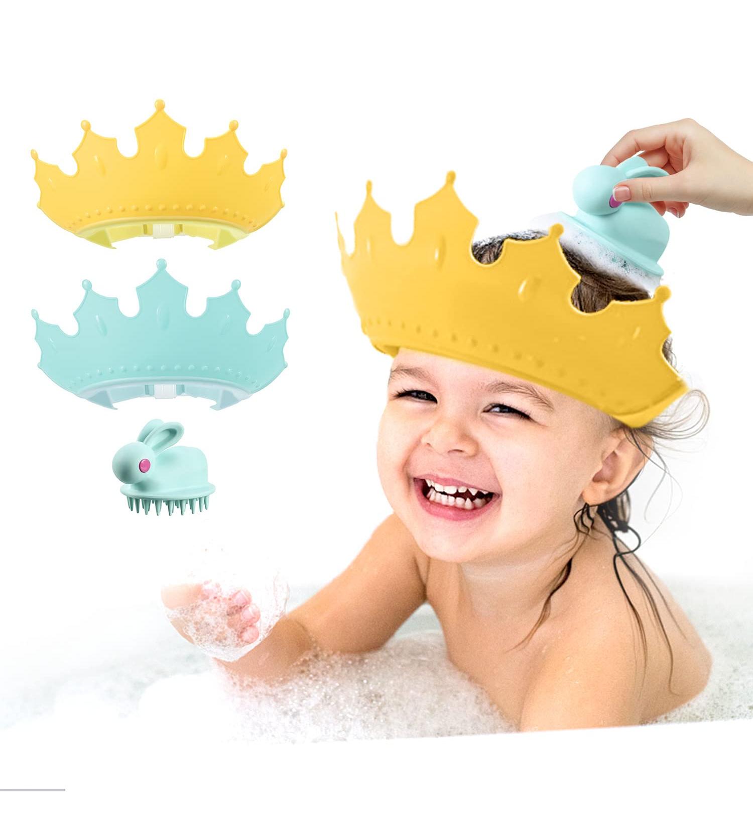 Sobotoo Baby Shower Cap - Adjustable Hair Washing Shield for Baby Bathing Protection - Buy Online on GoSupps.com