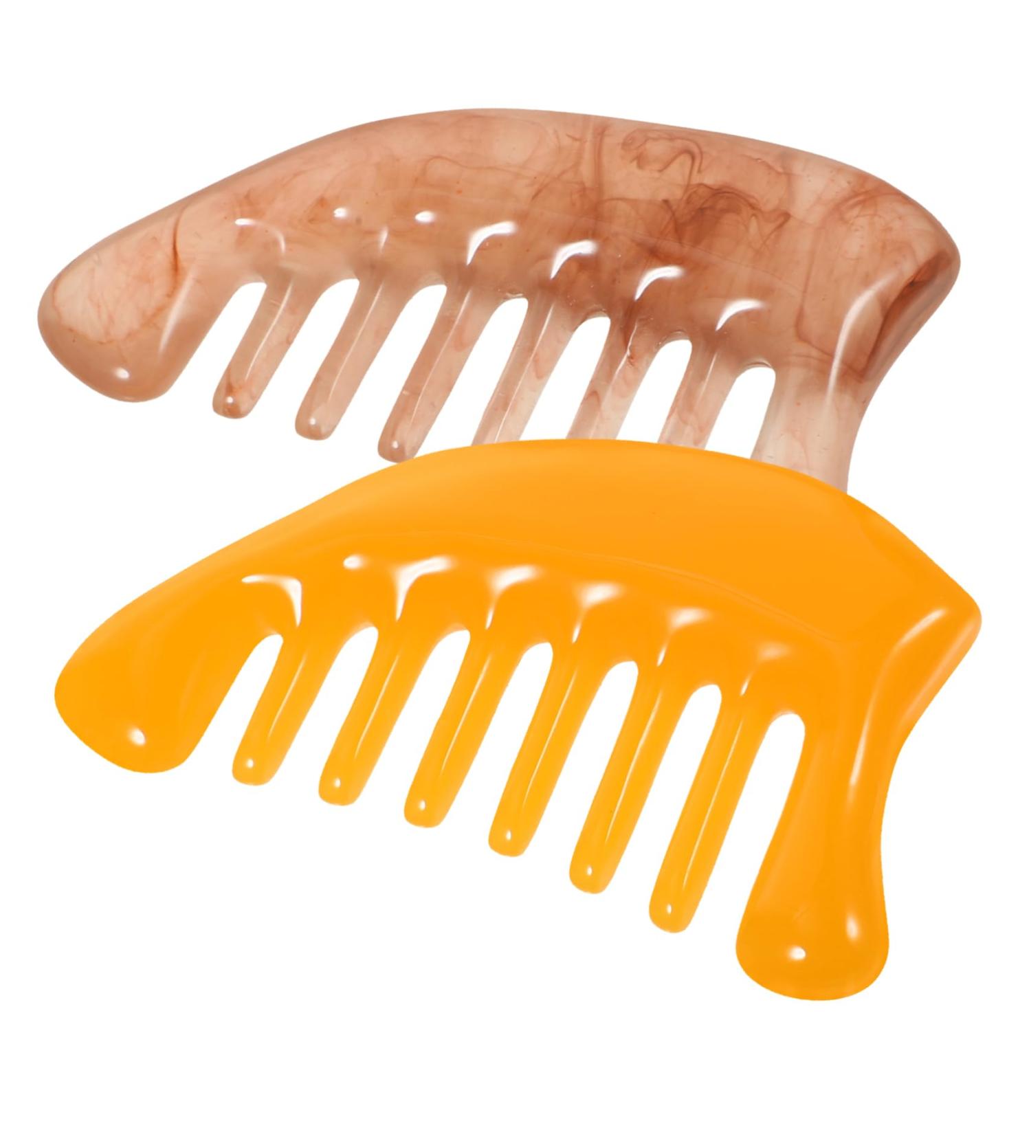 Beavorty 2-in-1 Massage Comb & Gua Sha Tool - Full Body Massager Scalp & Neck Care Device Moon Jade Comb for Relaxation & Scraping Therapy - Buy Online on GoSupps.com