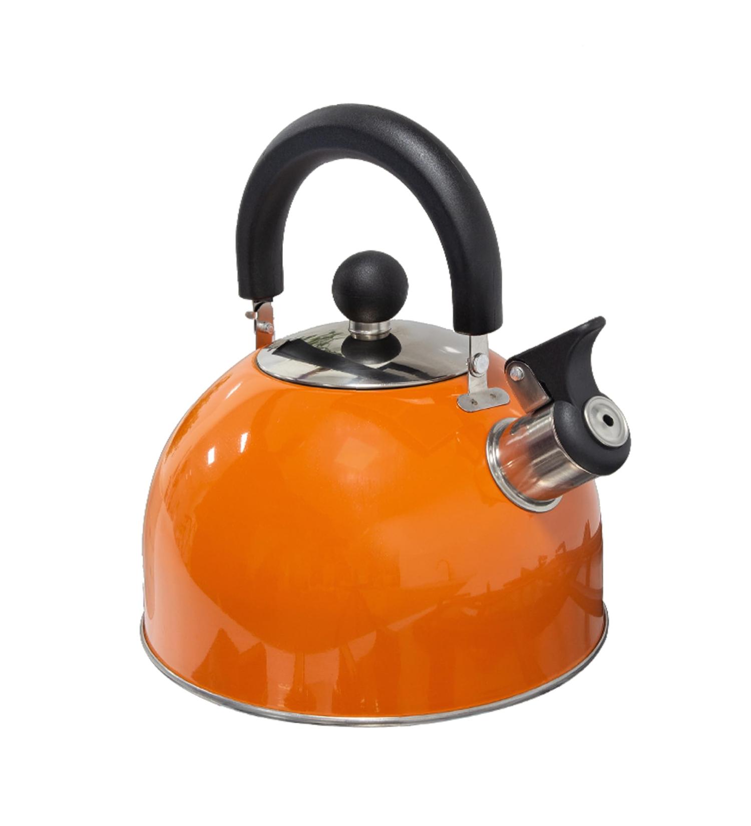 Buy Milestone Camping Whistling Kettle - Stainless Steel Teapot for Indoor & Outdoor Use - Perfect for Camping Hiking & Picnics - Fast International Shipping - Buy Online on GoSupps.com