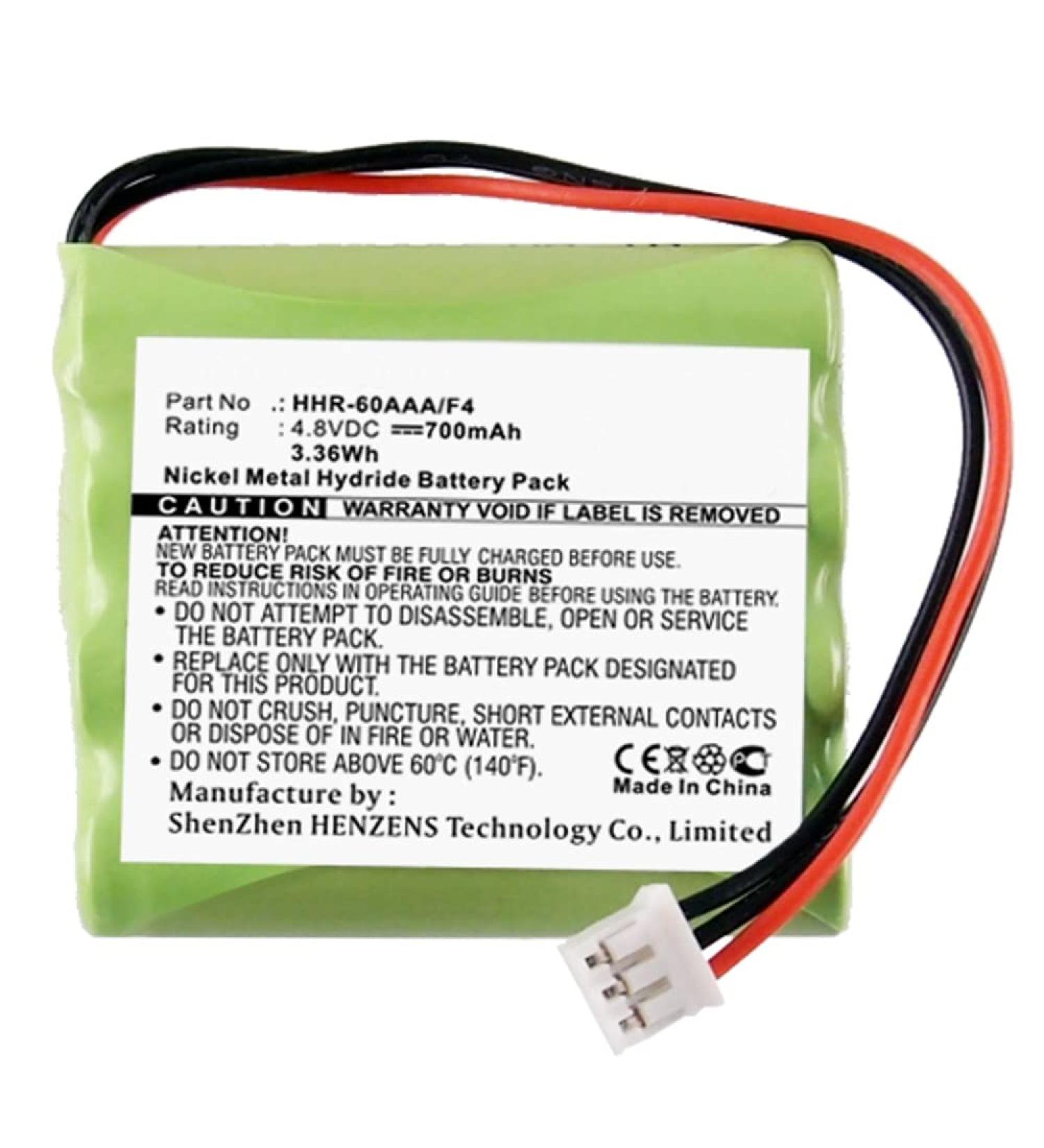 Synergy Digital Remote Control Battery Compatible with Philips H-AAA700B Remote Control (Ni-MH 4.8V 700mAh) Ultra High Capacity Replacement for Marantz 8100 911 02101 Battery