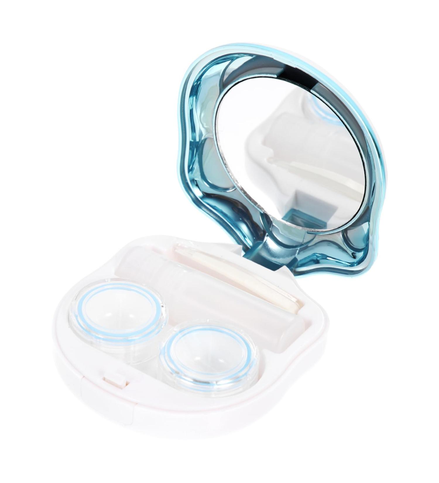 Buy Gatuida Tweezers & Colored Contact Lenses Set | Portable Mini ABS Travel Box - International Shipping - Buy Online on GoSupps.com