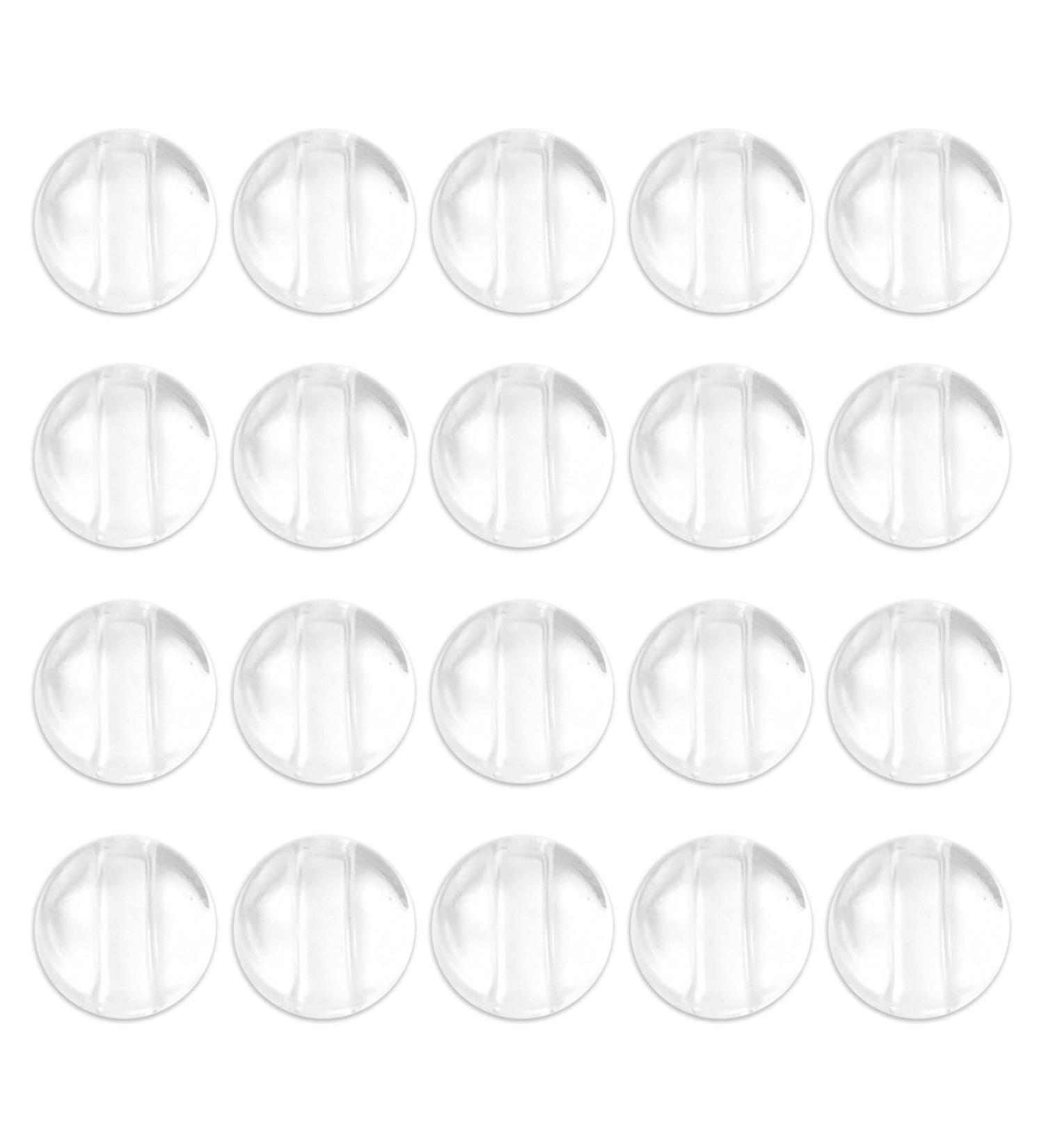 Divono Anti-Slip Glasses Ear Pillow 20 Pairs Silicone Nose Pads & Non-Slip Holders for Glasses & Sunglasses - Buy Online on GoSupps.com