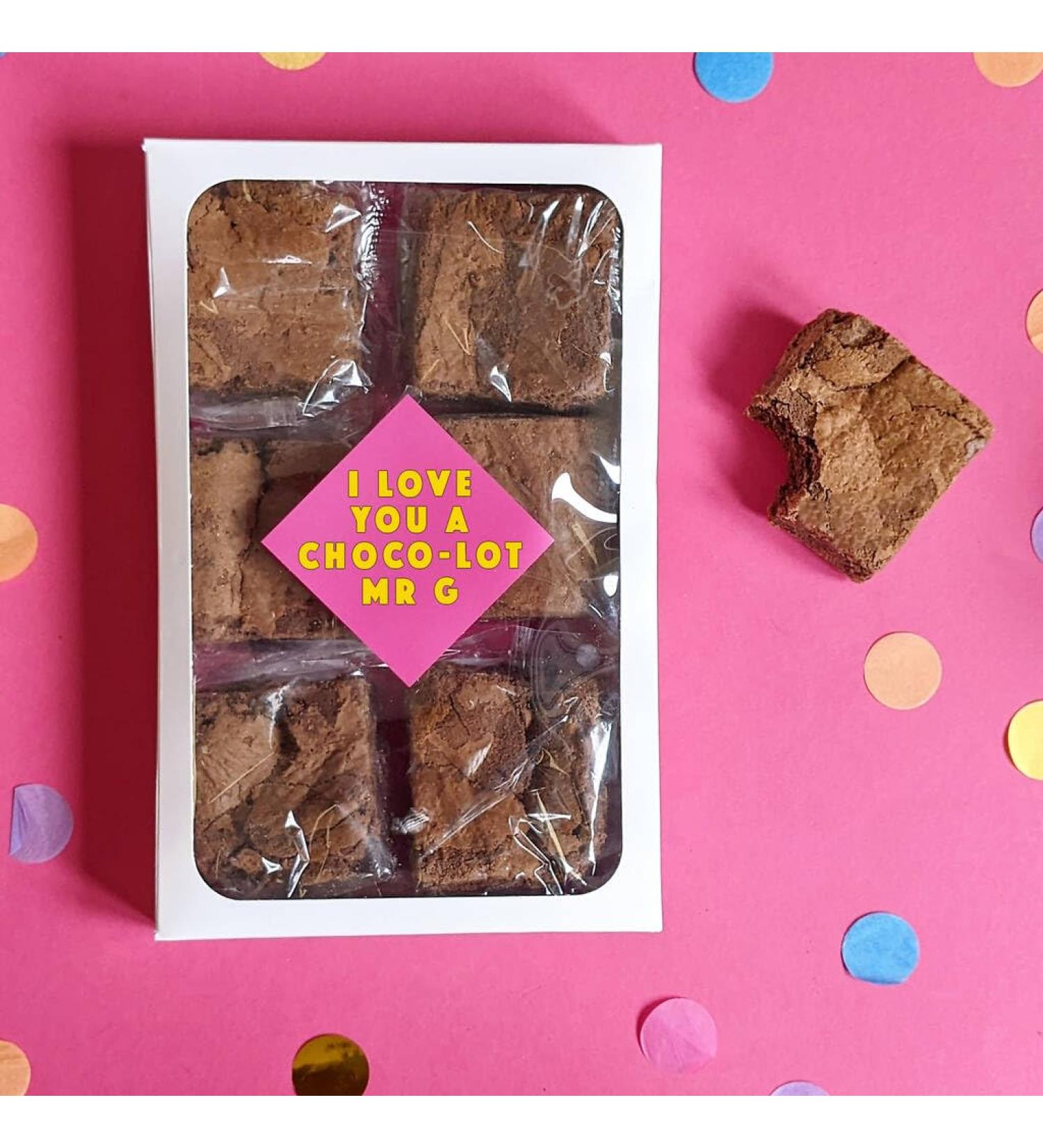 Personalised Valentine's Day Baked Treats Gift Box - Buy Online on GoSupps.com