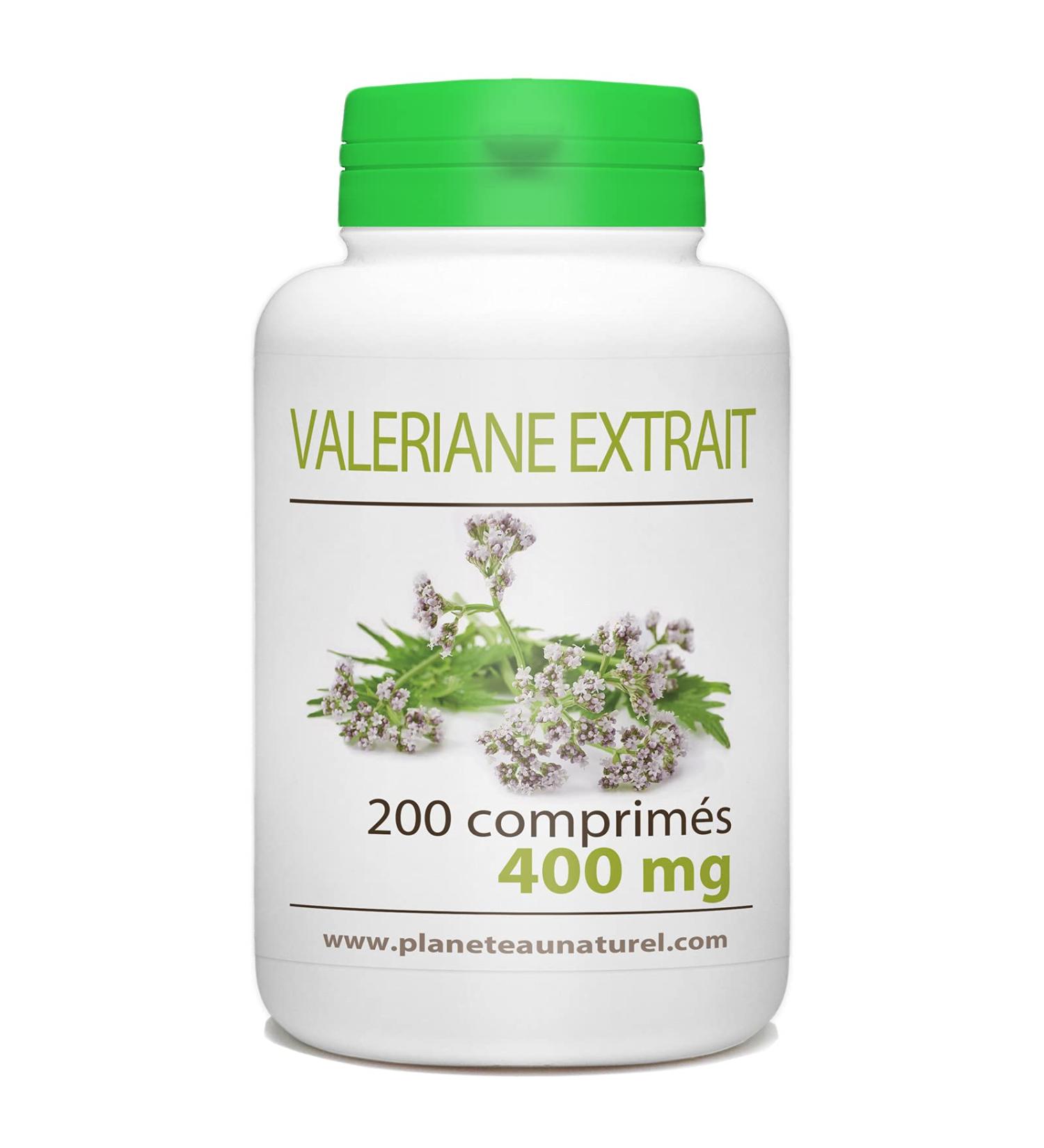 Valerian Extract - 400 mg - 200 tablets - Buy Online on GoSupps.com