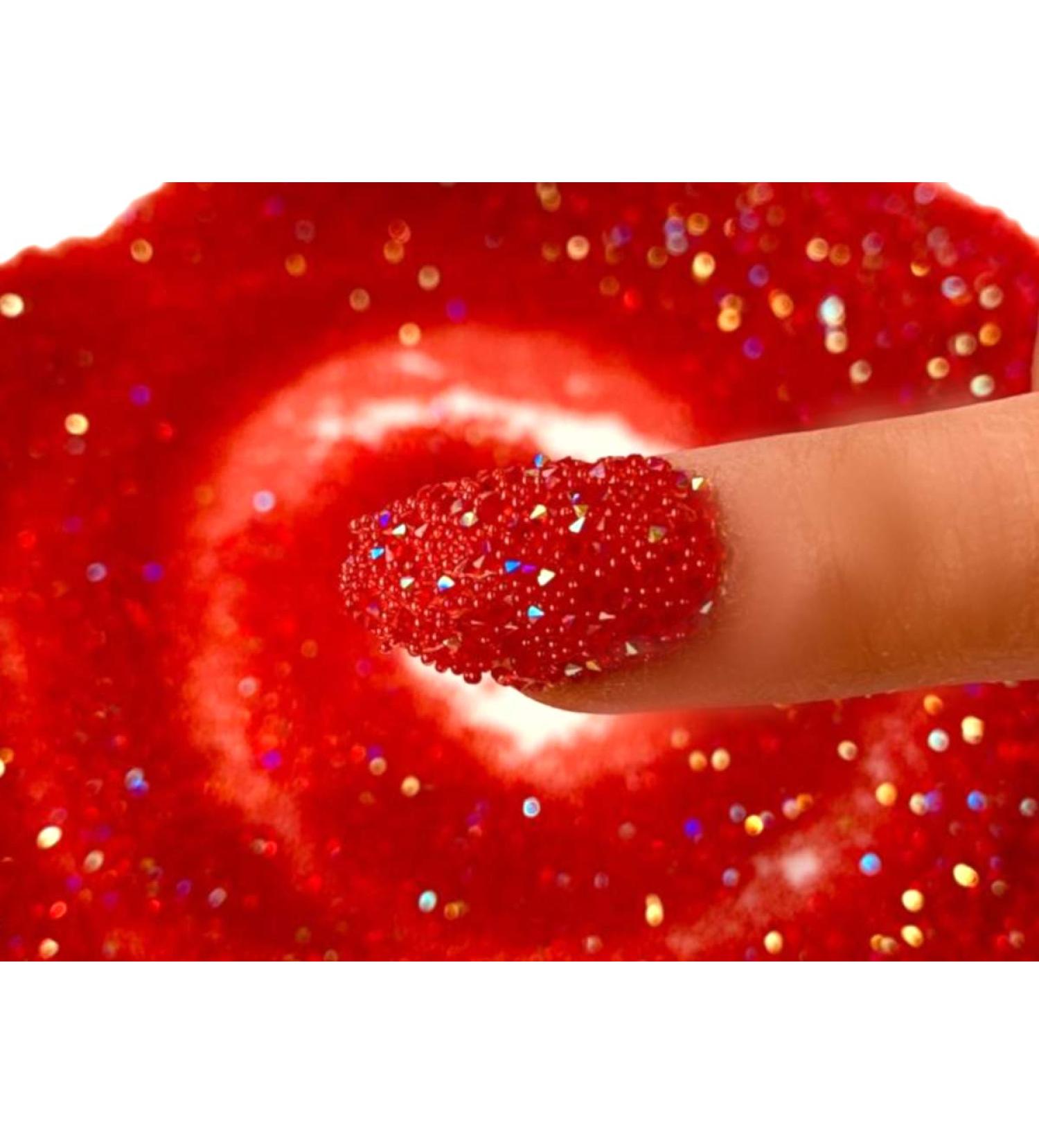 EIMASS Druzy Diamond Dust 3D Nail Art Crystals - Swarovski Alternative Gems (Siam AB)