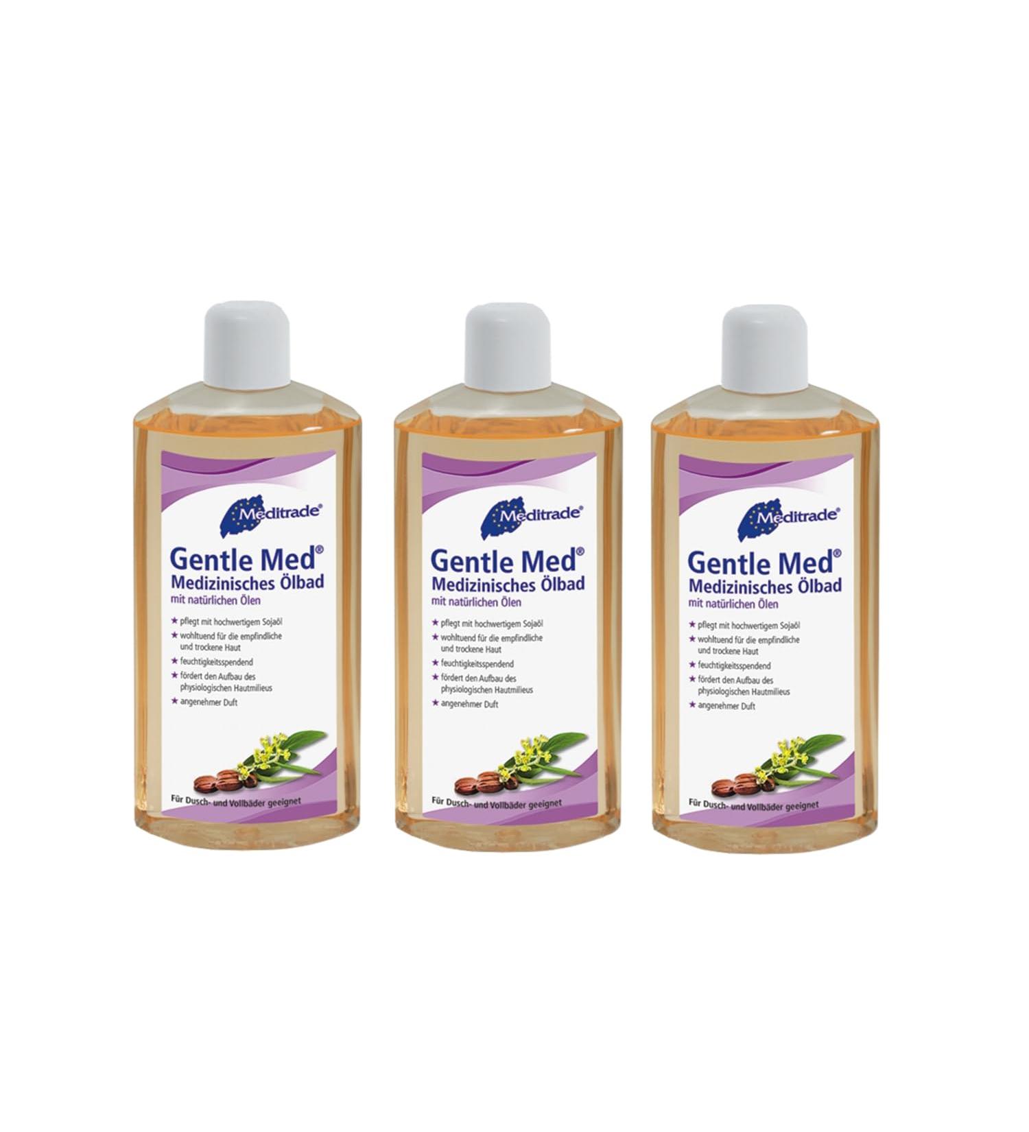 Buy Meditrade Gentle Med Oil Bath - 3 x 500 ml | Best International Shipping & Quality Skin Care - Buy Online on GoSupps.com