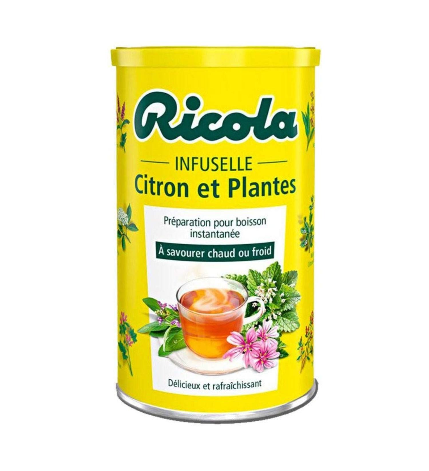 Ricola Ricola Infuser with 5 Plants and Lemon 200 g (Pack of 3)