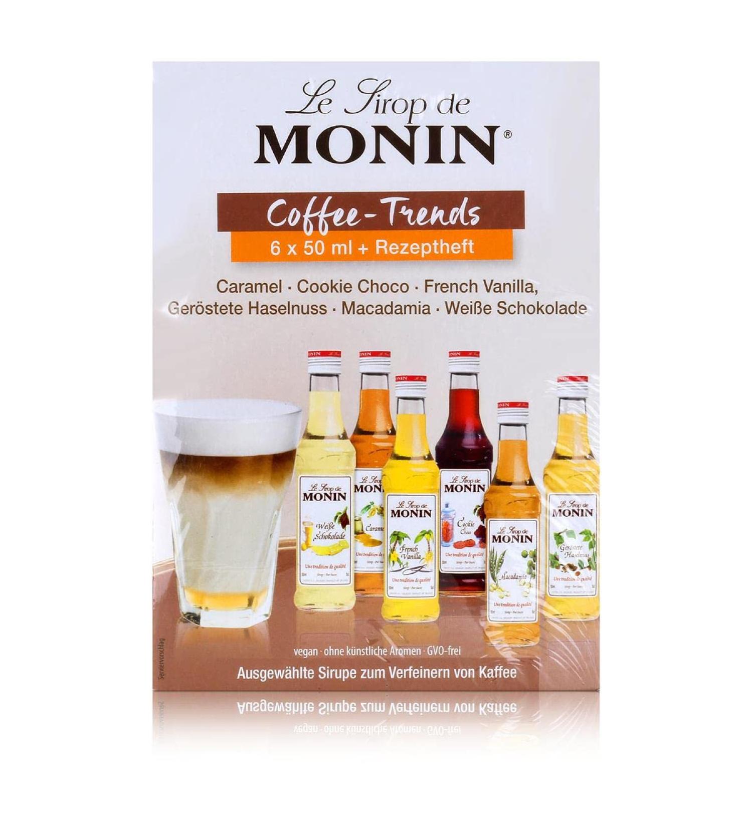 Monin Mon Mini Coffee Set - 6x50 ml | Premium Coffee Flavoring | International Shipping Available - Buy Online on GoSupps.com