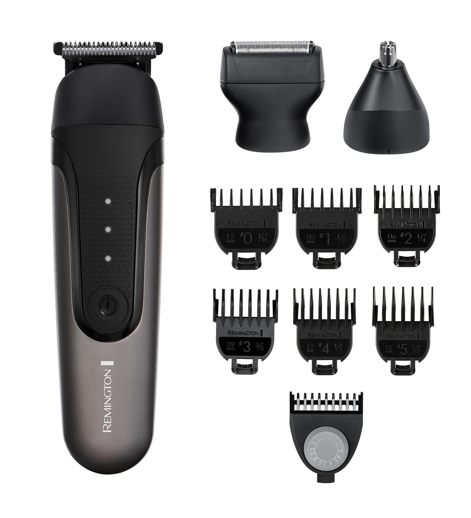 Remington ONE 10-in-1 Head & Body Multi-Groomer for Men & Women (All-In-One Trimmer 38mm Blade for Hair & Beard Foil Shaver Nose & Ear 7 Combs USB Waterproof Cordless 60-Minute Run Time) PG760 - Buy Online on GoSupps.com