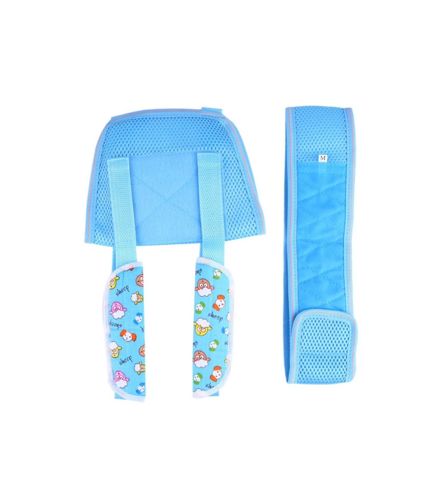 Breathable Arm Sling for Toddlers | Kids Support Brace for Broken Arms | Adjustable Shoulder Holder - M Blue - Buy Online on GoSupps.com
