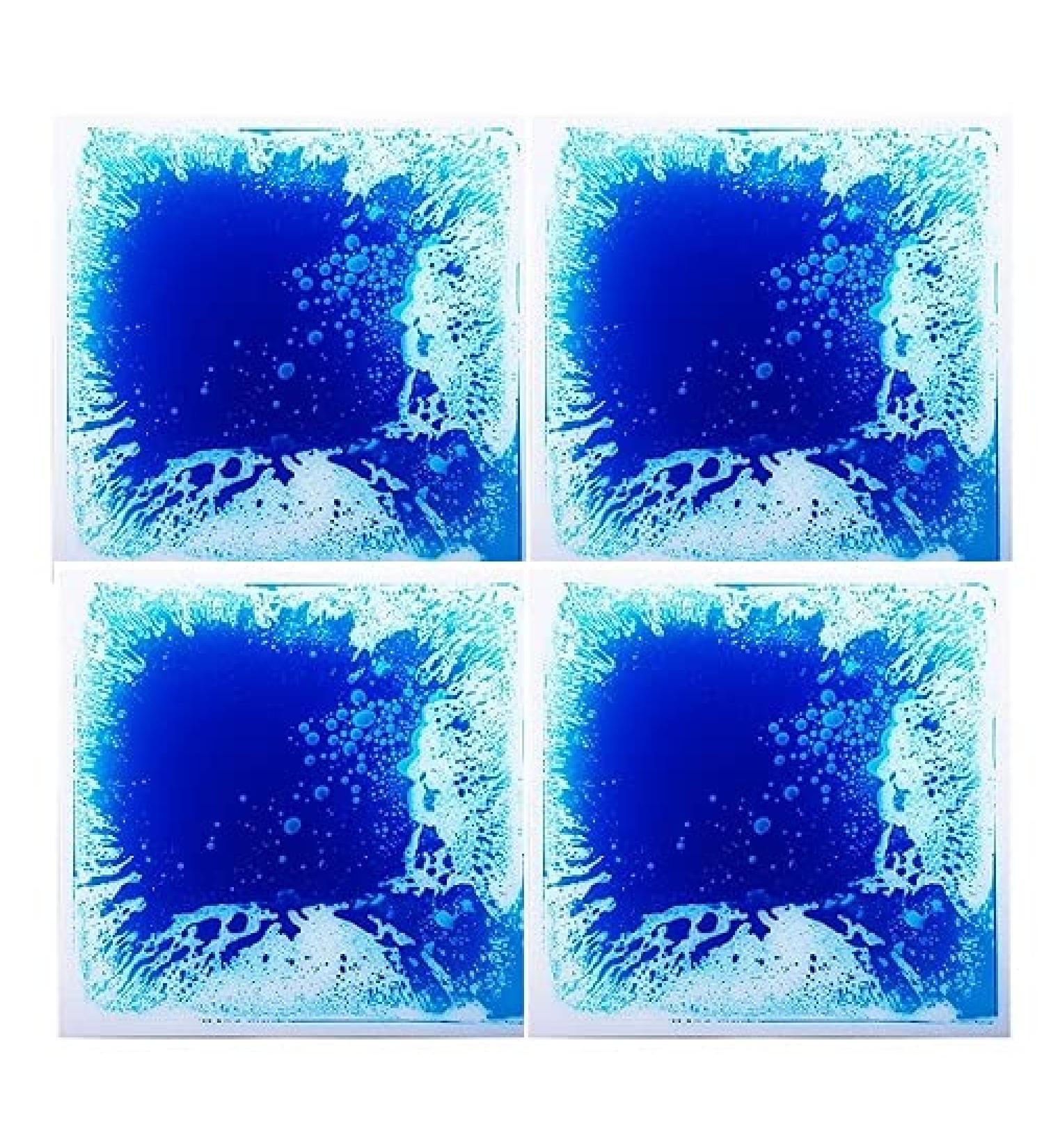 Art3d Baby Sensory Water Mats for Autistic Children - 11.8x11.8 (4 Tiles, Blue) - Calming Sensory Play Tool - Buy Online on GoSupps.com
