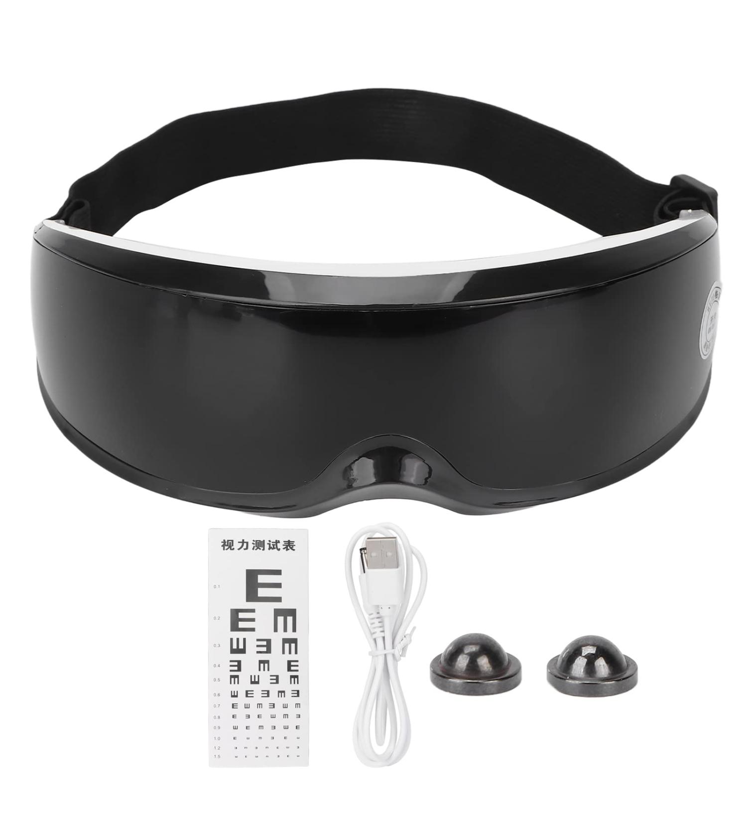 Eye Massage Device with Warmth & Vibration | Magnetic Therapy for Dark Circles Tear Bags & Dry Eyes - Improve Your Sleep - Buy Online on GoSupps.com