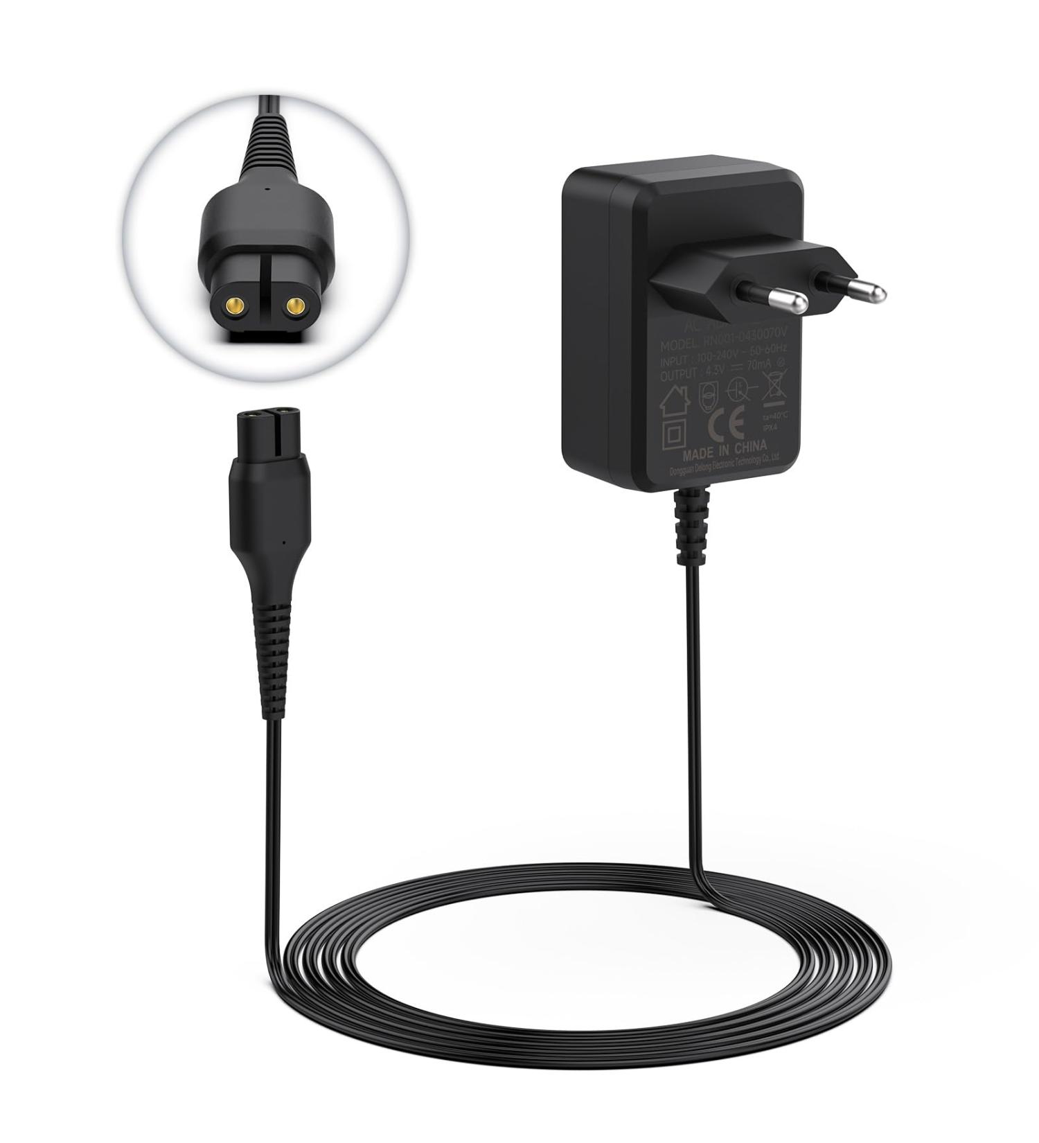 Buy OneBlade Charging Cable 4.3V for Philips QP2520 QP2620 MG3720 MG5730 BT3206 - International Shipping Available - Buy Online on GoSupps.com